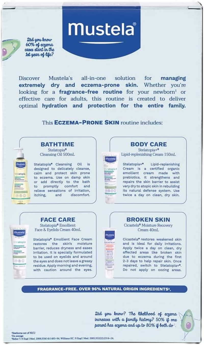 Mustela Stelatopia Eczema-Prone Skin Set image number 1