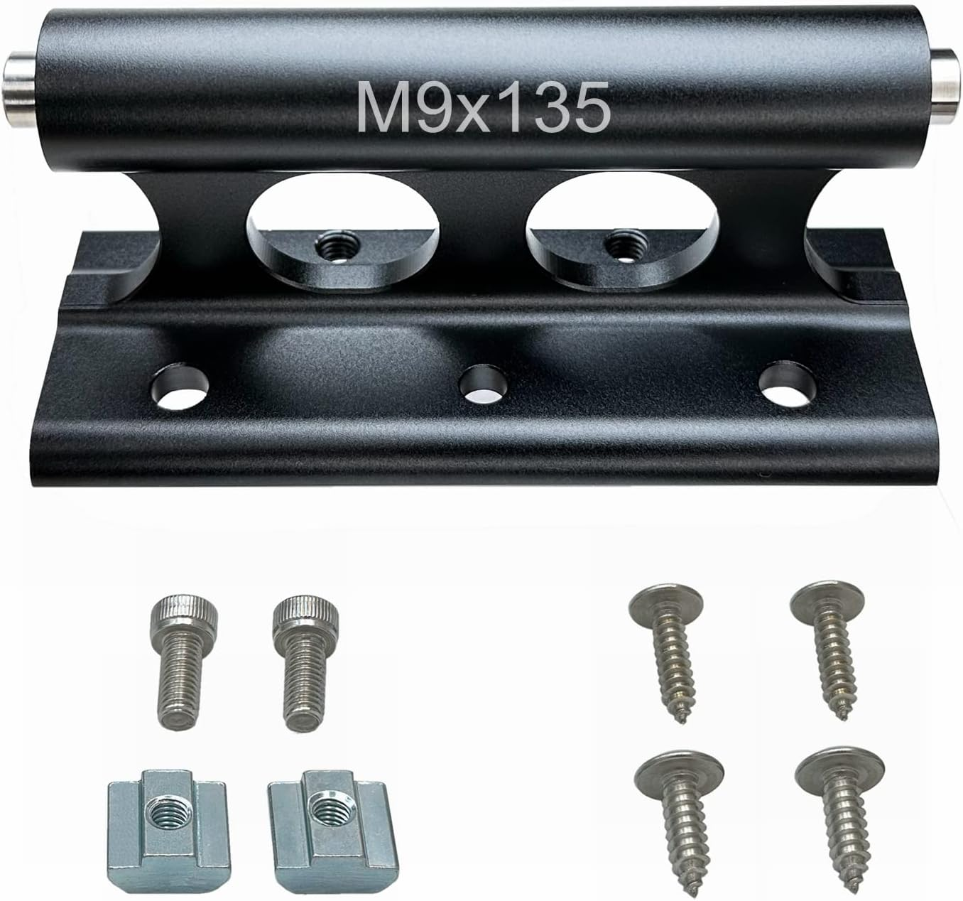 ODIER Bike Block Fork Mount Adapter for Car Rack Van Truck Bed Indoor Storage 15Mm X 100Mm, 9Mm X 135Mm (9Mm X 135Mm)