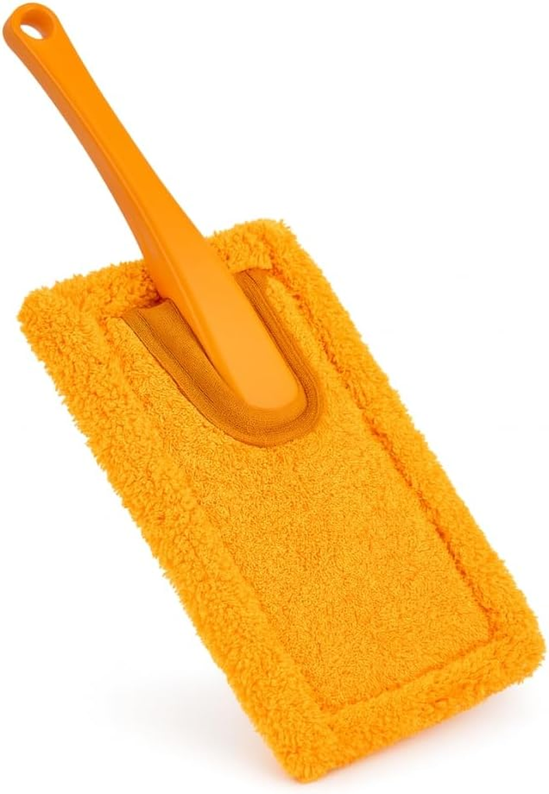 PARENCE - Microfibre Dusting Brush 33 Cm - Plastic Handle with Storage Hole - Easy and Quick Dust Collection Home image number 3