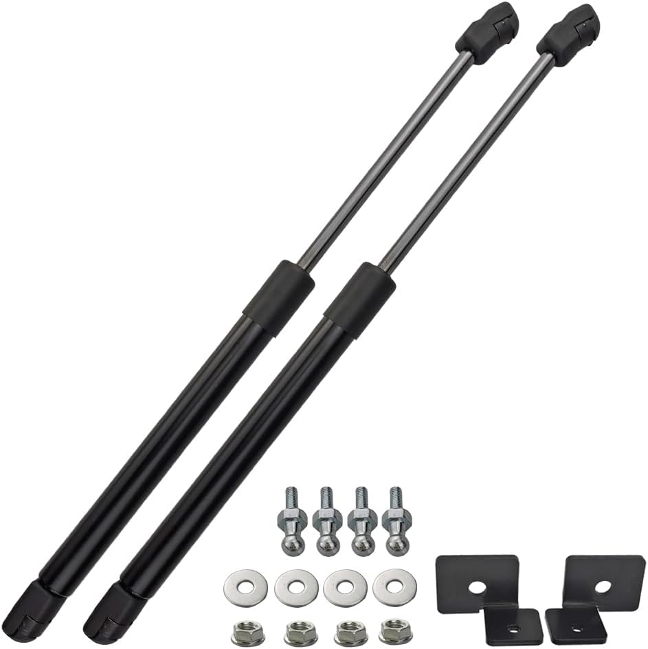 2 X Front Hood Gas Strut for Ford Ranger PX 1-3 2012-2021 Bonnet Struts,Front Bonnet Hood Lift Bonnet Gas Spring Shock Dampers Lift Struts Support Prop Rods Replacement Accessories
