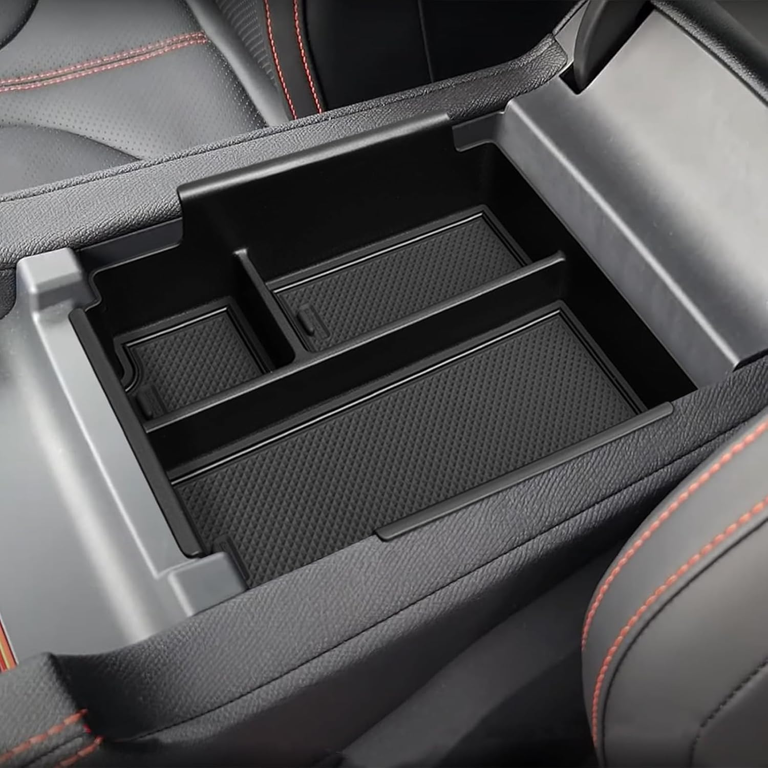 Center Console Organizer, Armrest Box Storage Tray for BYD Shark 6 2025 2024 Auto Pickup Accessories, Waterproof Car Armrest Box Insert Drawer Holder for BYD Pickup image number 1