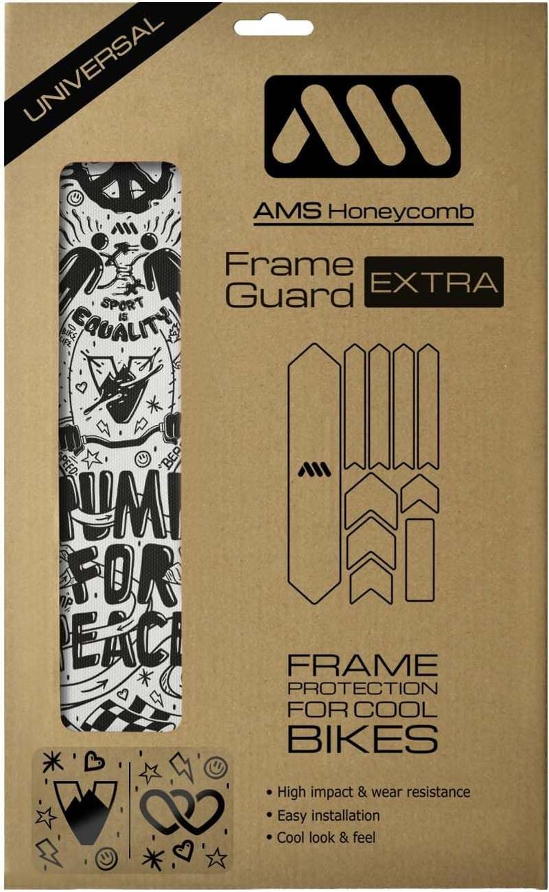 All Mountain Style AMS High Impact Frame Guard Extra Collaborations &ndash; Protects Your Bike from Scratches and Dings