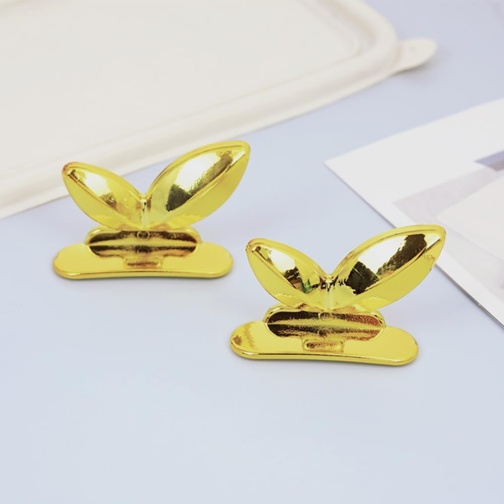 4 Pcs Toilet Seat Lifter, Touch-Free Toilet Lid Opener, Fashionable Gold Bathroom Accessories, Toilet Handle Lifter, Easy Lift Cover Tool image number 6