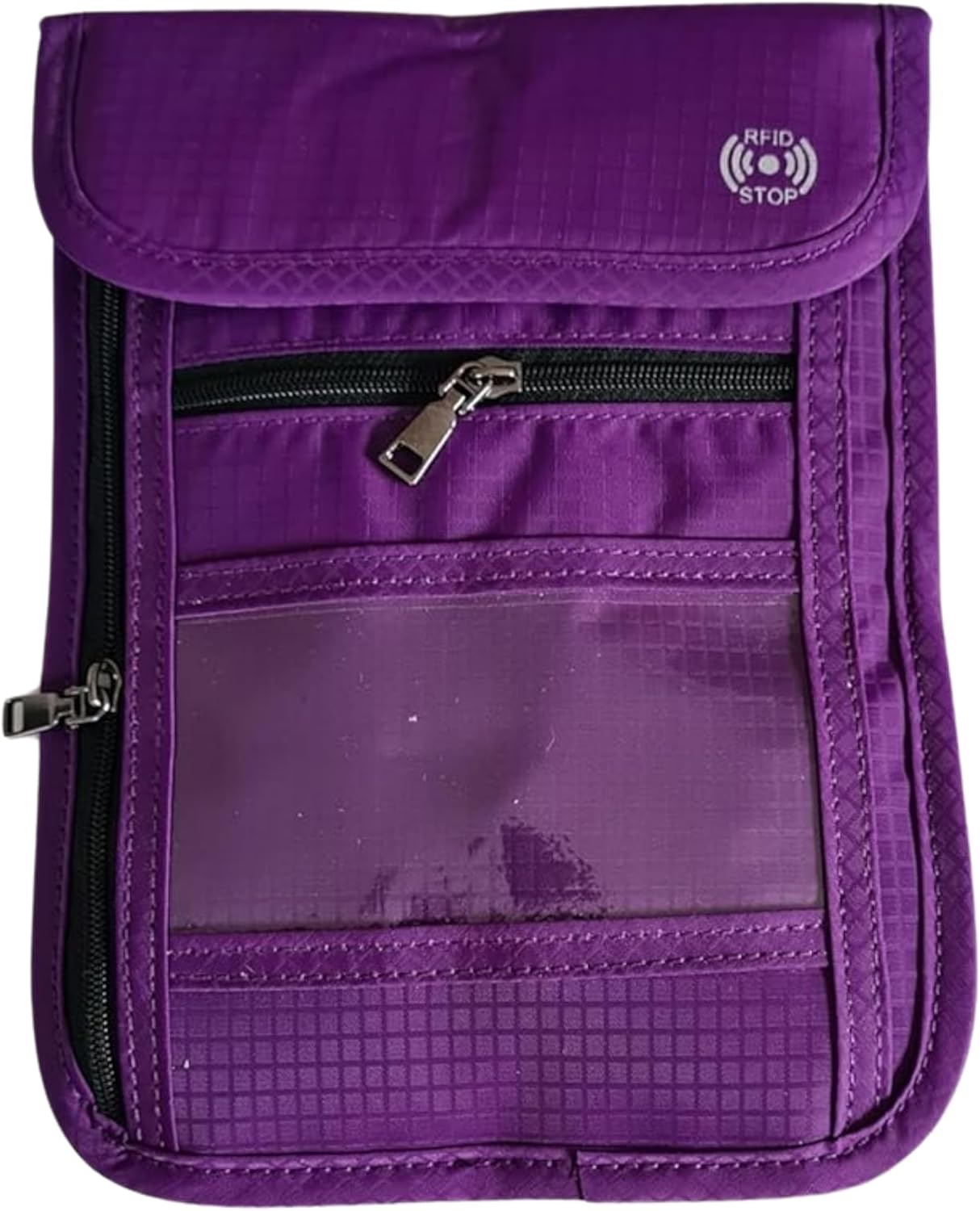 Energy 01 - Crossbody Bag Waterproof RFID Protection Unisex Women Men Kids Phone Passport Biometric ID Cards Bank Card: Blocking RFID Waves at 13.56Mhz image number 5