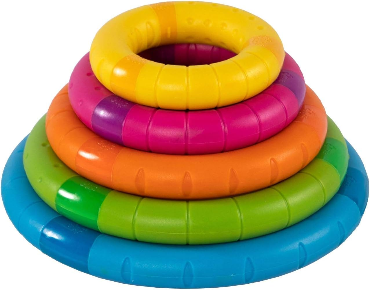 Fat Brain Toys 50152 Magnetic Stacking Tower image number 2