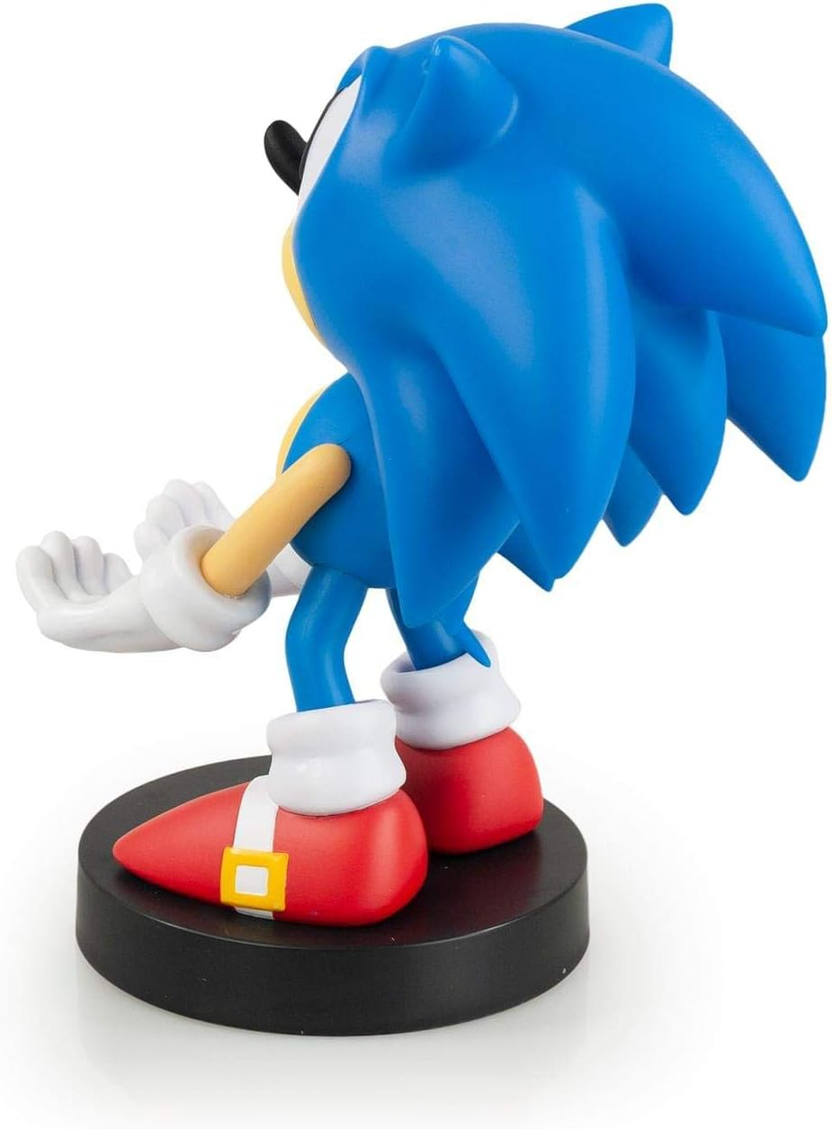 Collectible Sonic the Hedgehog Cable Guy Device Holder - Works with Playstation and Xbox Controllers and All Smartphones - Classic Sonic - Not Machine Specific image number 6