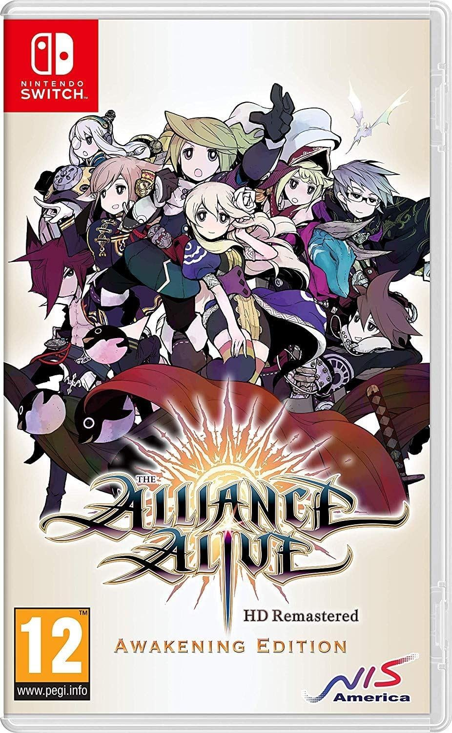 NIS America the Alliance Alive HD Remastered Nintendo Switch Video Game image number 1