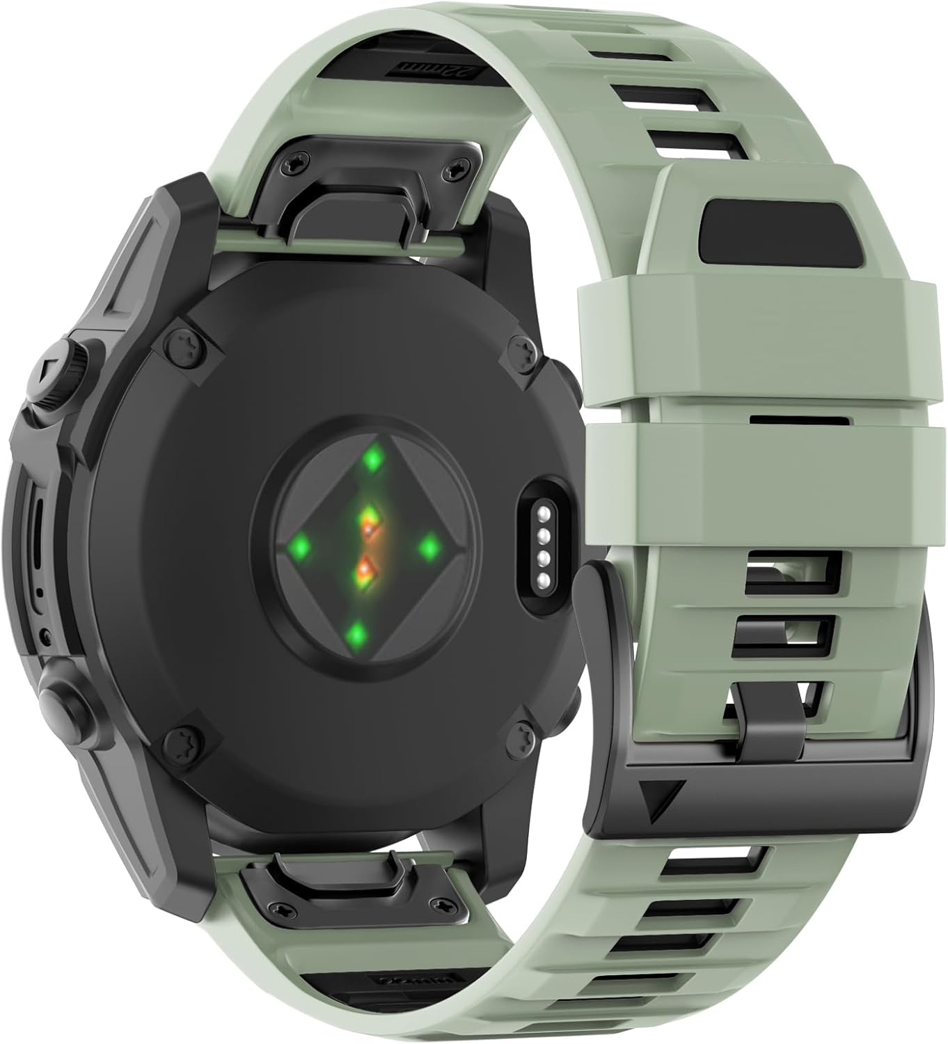 U-LIMVE Watch Band for Garmin Fenix 8 47Mm/Fenix 7 Pro/Fenix 7/Fenix 6 Pro/Fenix 6/Fenix 5/Epix Pro 47Mm/Fenix E, 22Mm Silicone Quickfit Band for Garmin Forerunner 965/955/945/935/745