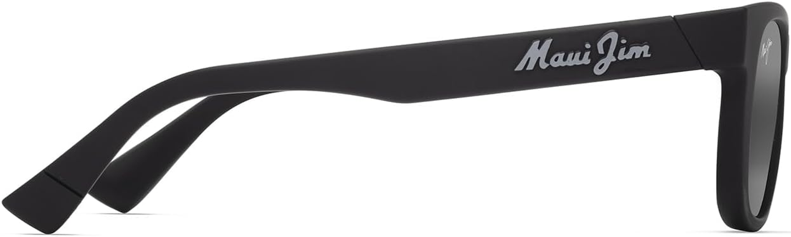 Maui Jim Unisex Kaulike Polarised Sunglasses, Matte - Matte Transparent Grey image number 6