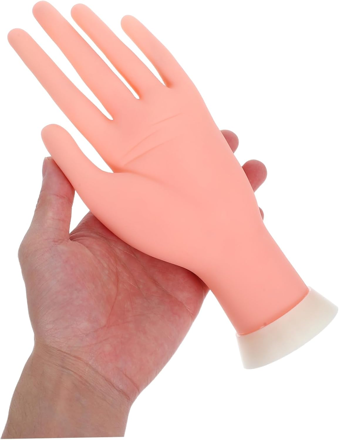 Gogogmee Flexible Manicure Practice Hand Model Nail Art Fingers Training Tool Reusable Fake Hand