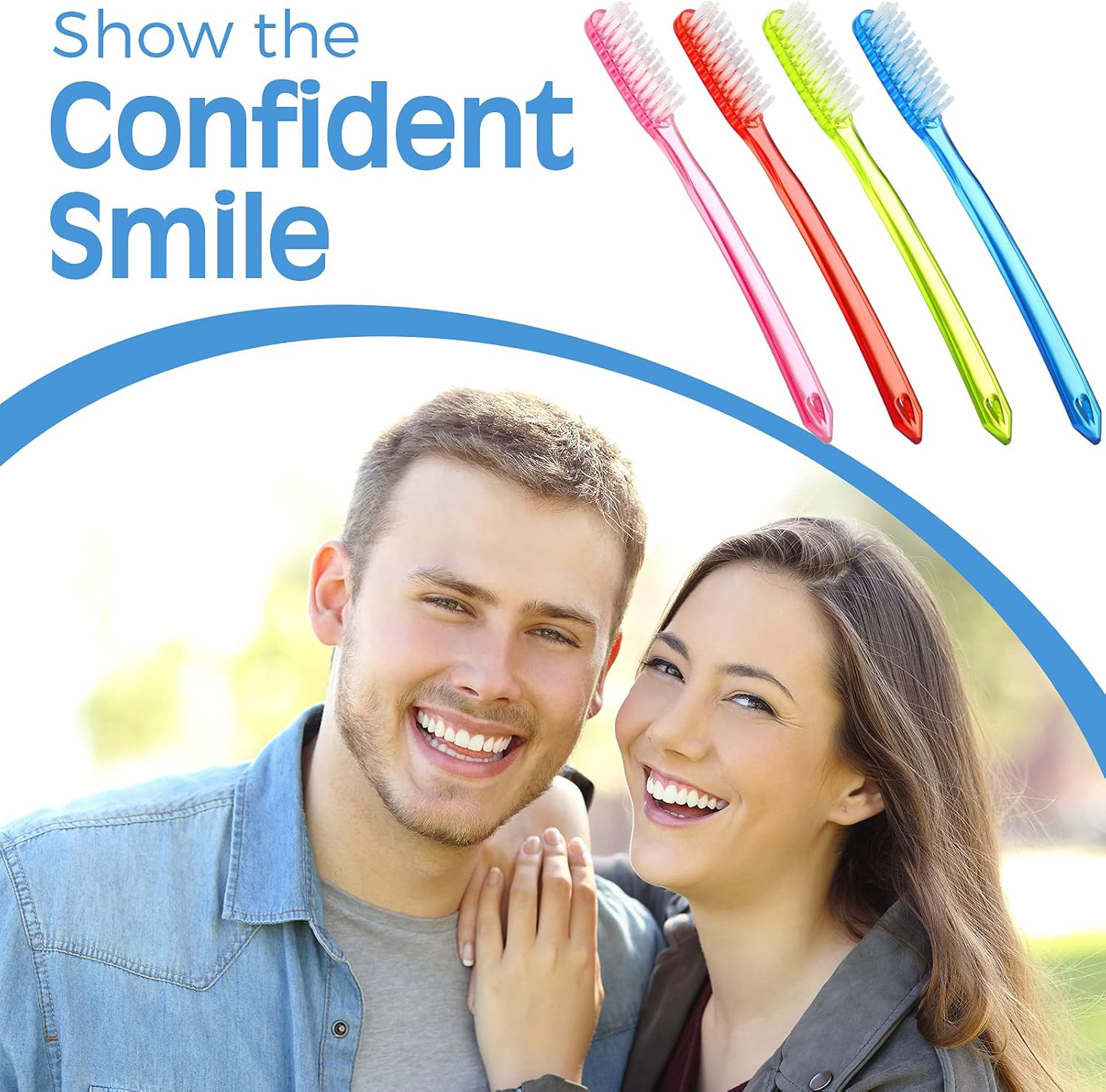 Zopeal Extra Hard and Firm Toothbrush for Adults Bulk Huge Large Long Head Bristle Full Head Manual Toothbrush for Whitening Cleaning(8 Pieces) image number 5