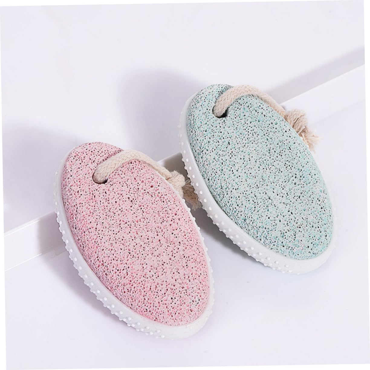 Volcanic Stone Grinding Stone Oval Dead Skin Remover for Foot Care Callus Removing at Home Spa