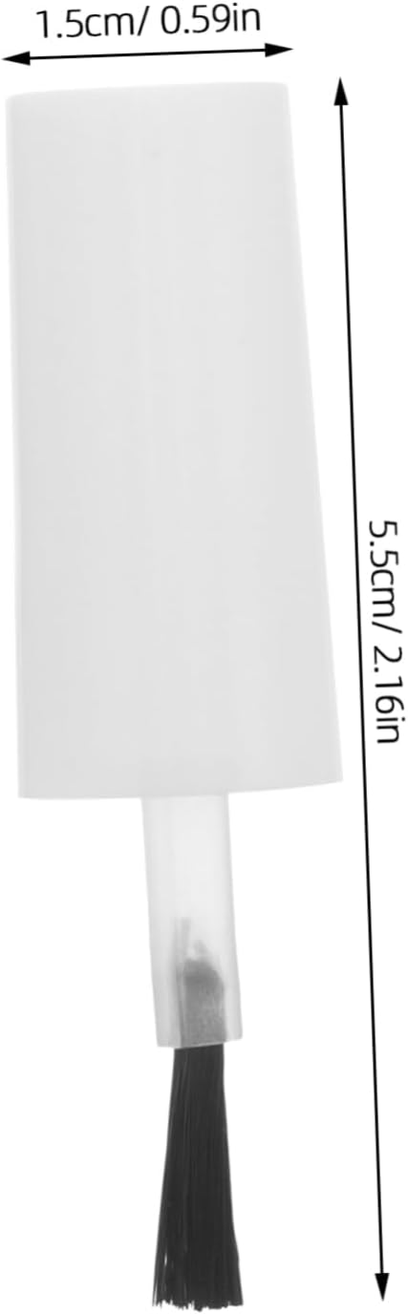 HONITANO 20Pcs Replacement Nail Polish Bottle Caps Brush for Manicure Gel Nail Salon Supplies image number 5