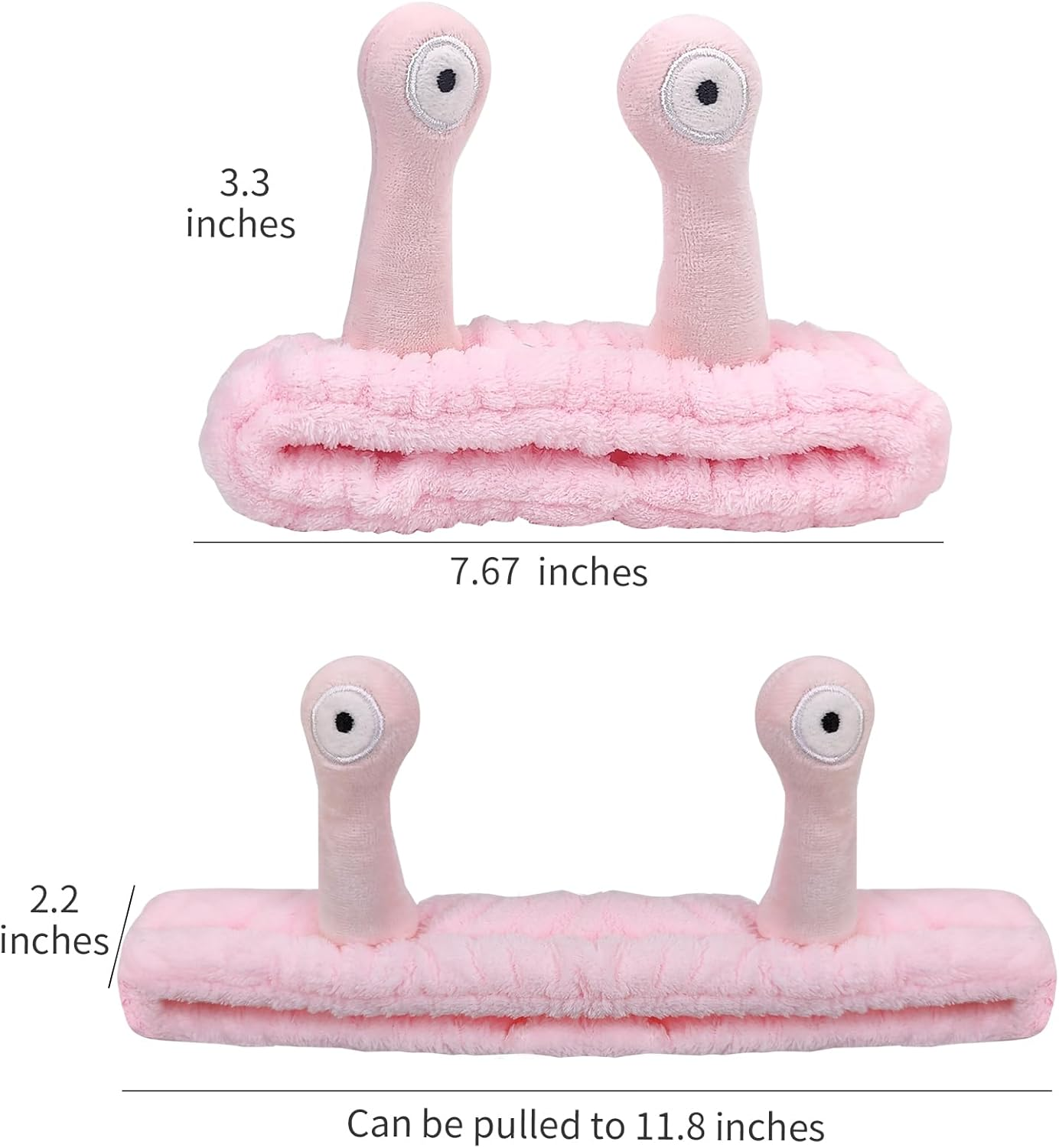 HFZRZFH Creative Snail Headband，Cute and Elastic Cartoon Hair Accessories for Women and Girls, Ideal for Face Washing, Skincare, Makeup, and Spa image number 5