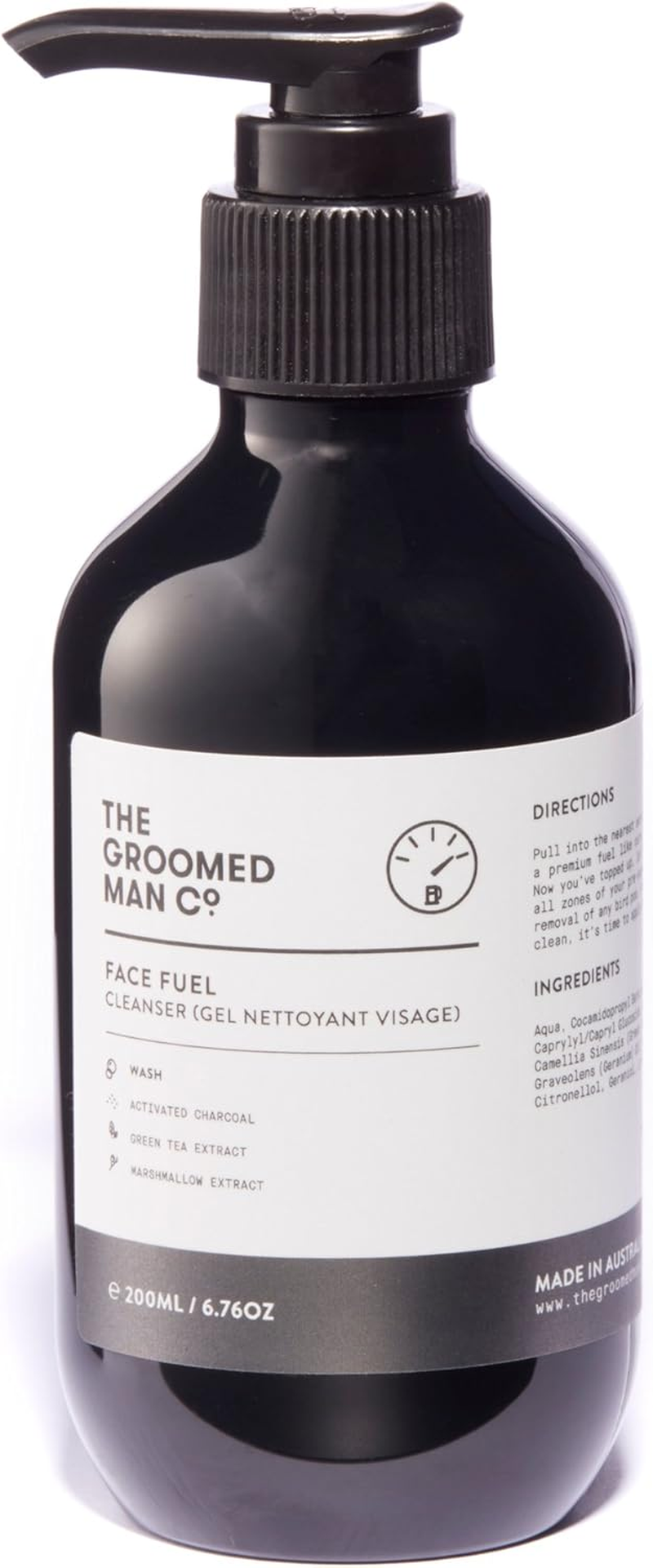 The Groomed Man Co Face Fuel Cleanser 200 Ml