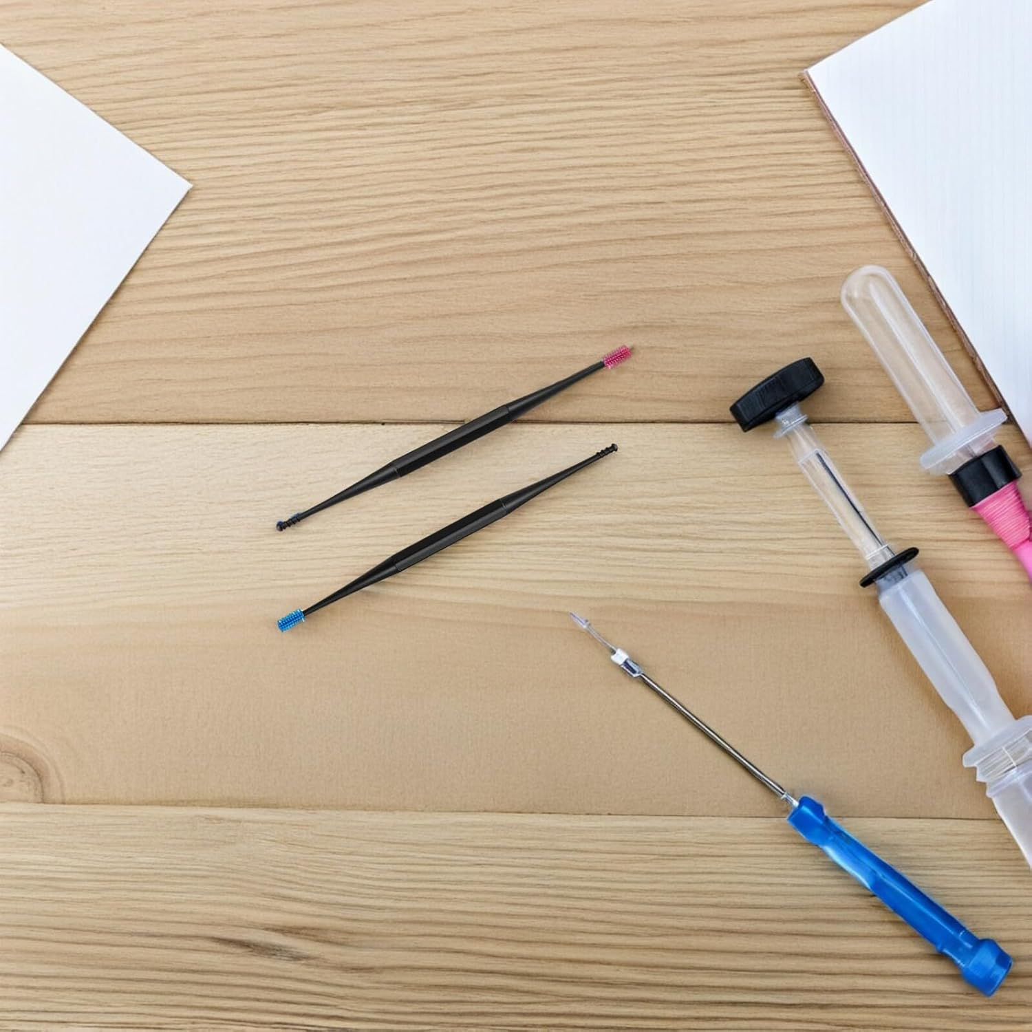 TEHAUX 12Pcs Double-Ended Silicone Ear Cleaner Spoon Portable Reusable Spiral Earwax Remover for Dry and Oily Wax Clean Ear Wax Removal Tool for Home and Travel Use image number 3