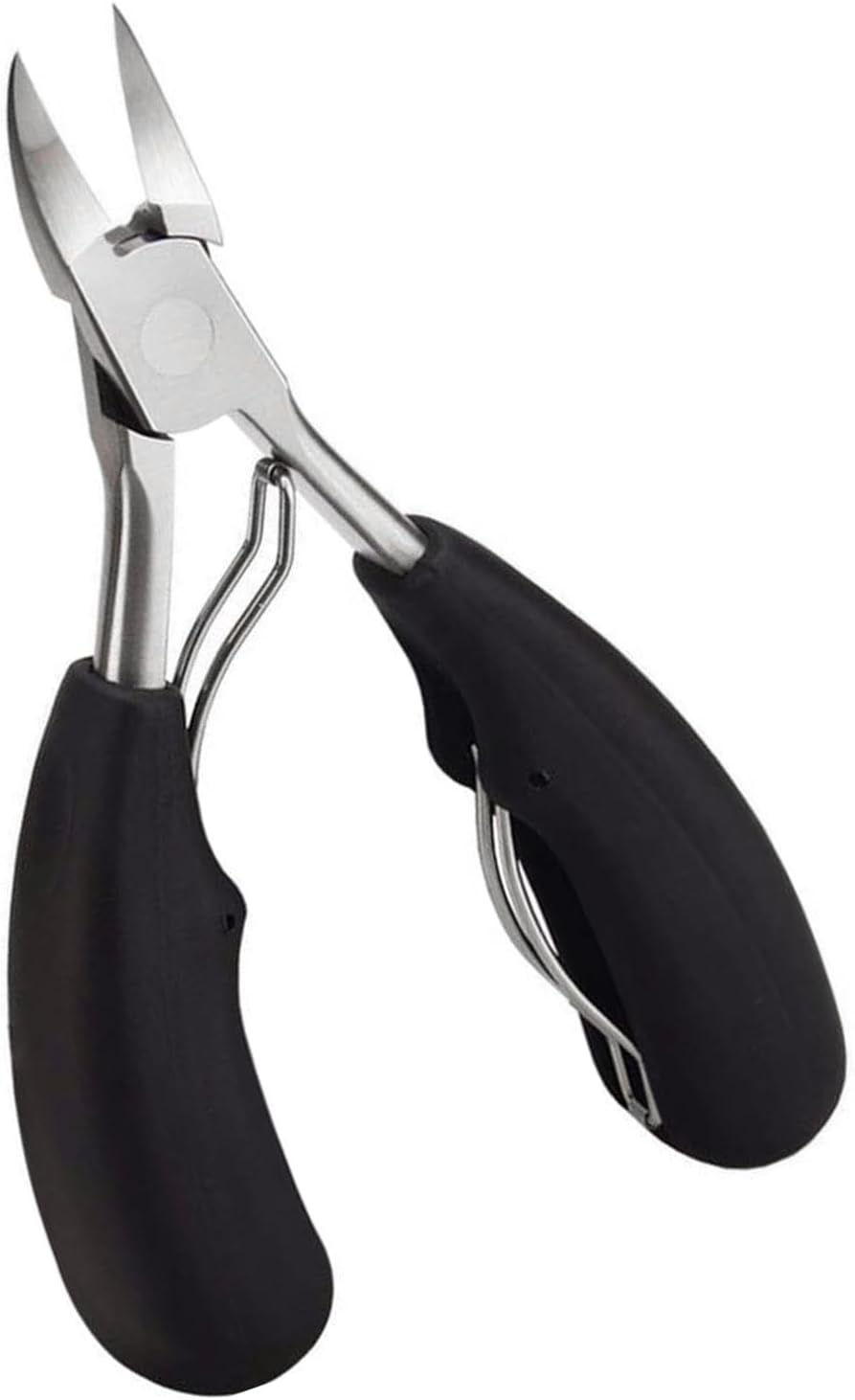 Xlihdzum Premium Large Toenail Clippers - Heavy Duty Toe Nail Clippers for Thick/Ingrown Toenails, Sharp Stainless Steel with Easy Grip ABS Handle Pedicure Tool for Seniors/Adults/Women/Men