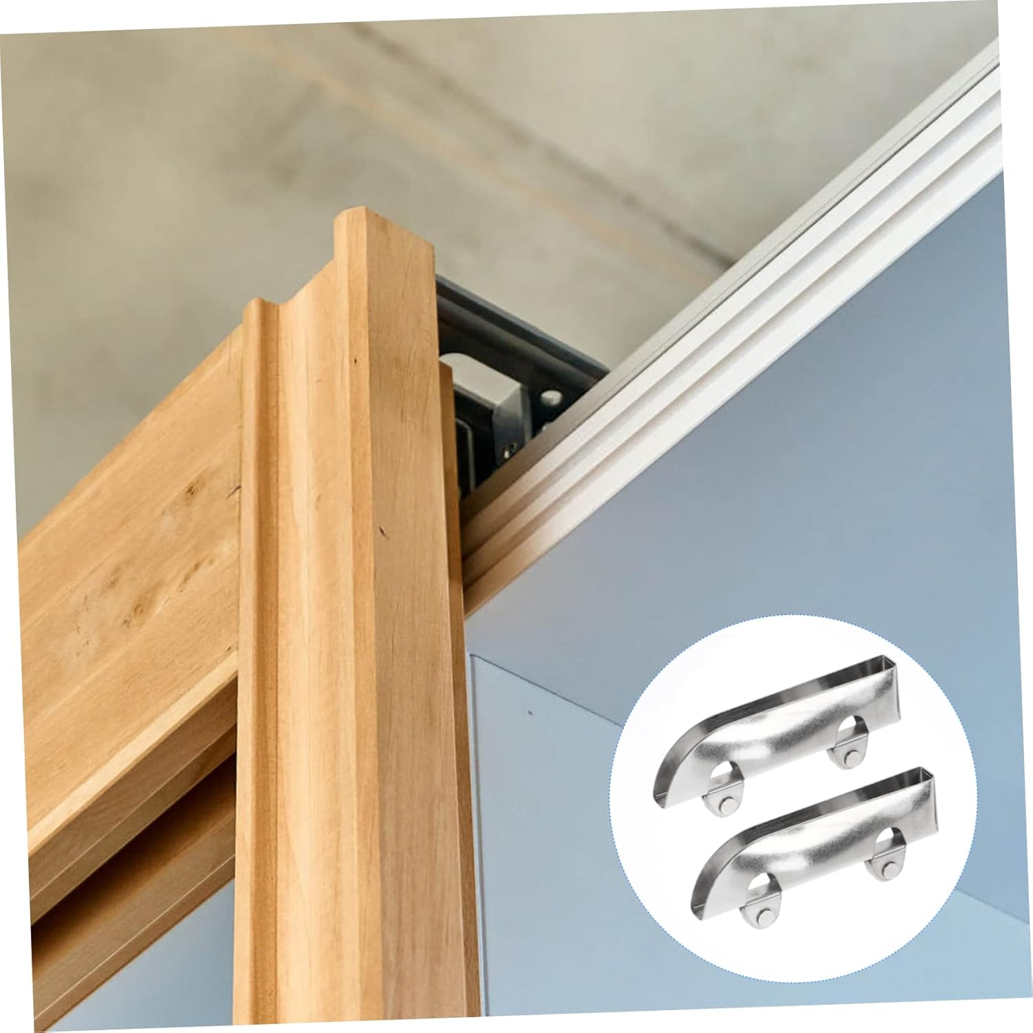 TEHAUX 36Pcs Sturdy Steel Sliding Glass Door Roller High Load Capacity Easy Installation for Cabinets Showcases image number 3