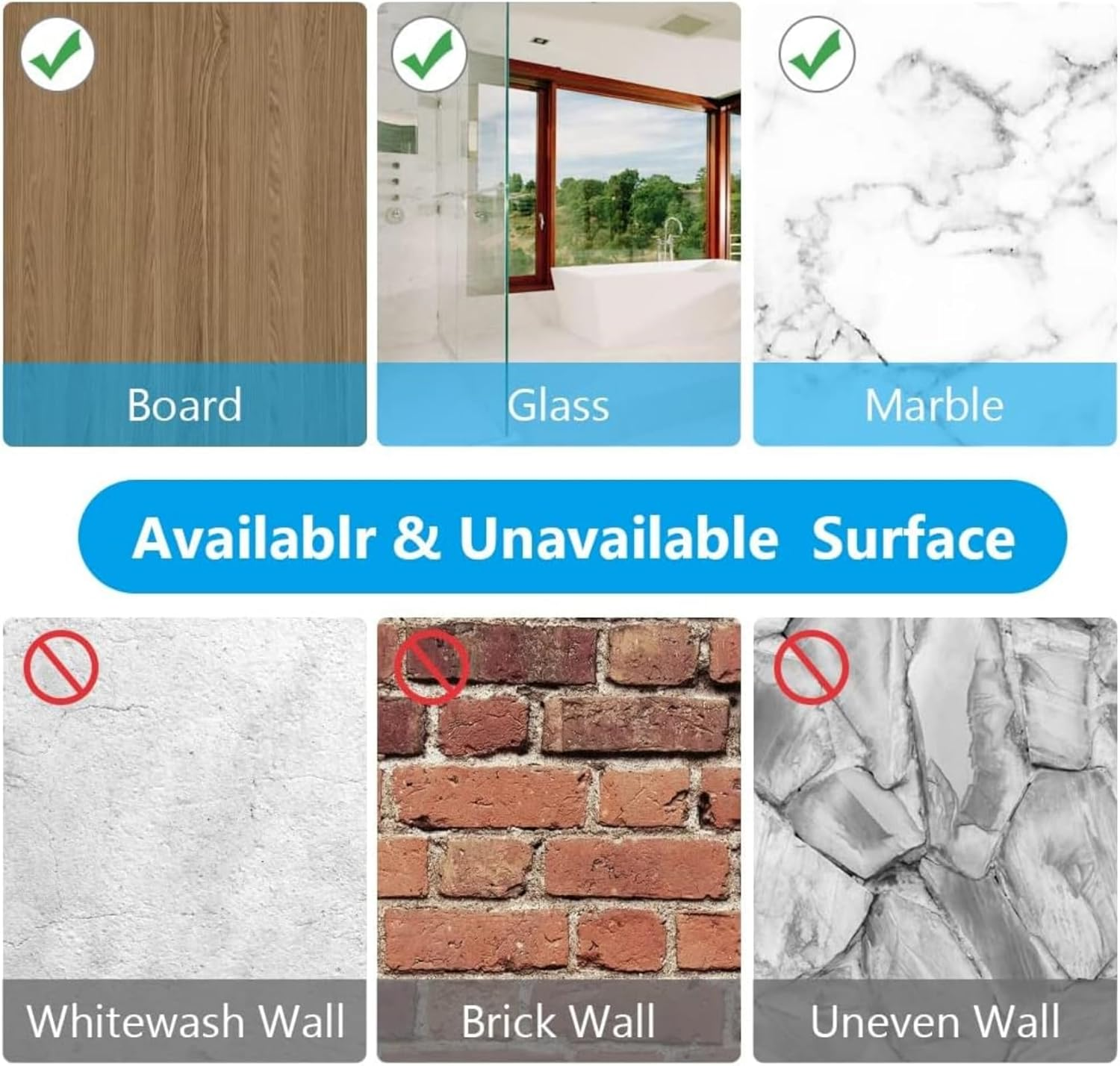 SNOKAY 6 Pcs round Self-Adhesive Tea Towel Holders - No Drilling Required - Push in Suction Hand Towel Holder Set - Easy Installation for Kitchen, Bathroom, and Home Use image number 6