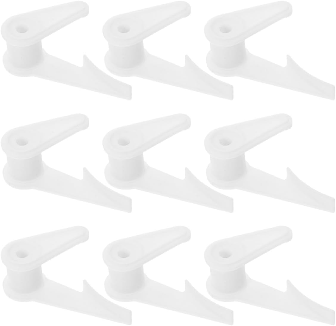 DOITOOL 20 Pcs Lamp Shade Clips and Parts Lamp Holder and Recessed Lighting Accessories Stable Fixation with Minimalist Design Compatible Light Hardware image number 1