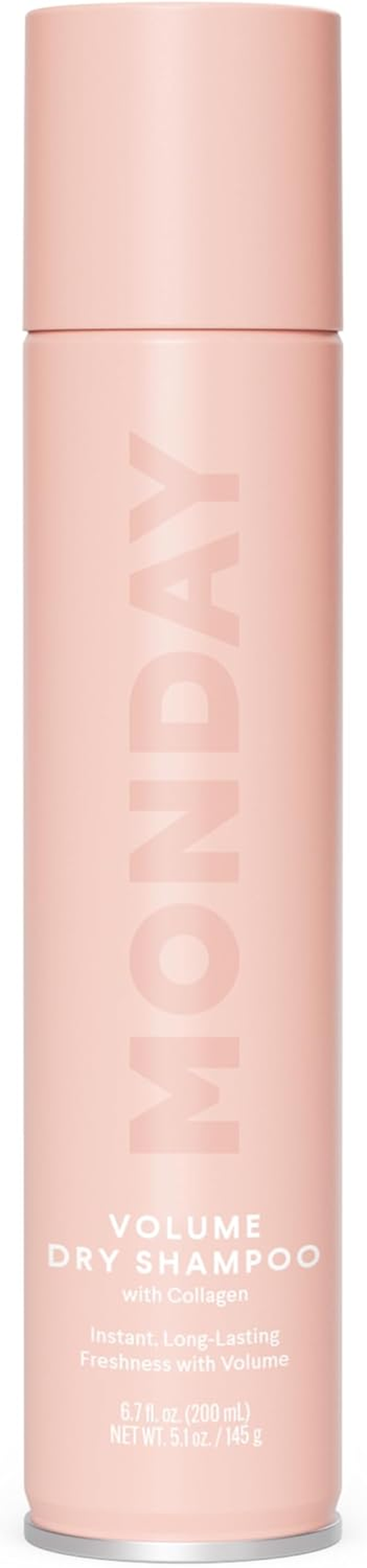 MONDAY Haircare VOLUME Dry Shampoo with Collagen, Oil-Absorbing Ideal for Thin & Fine Hair, 200Ml