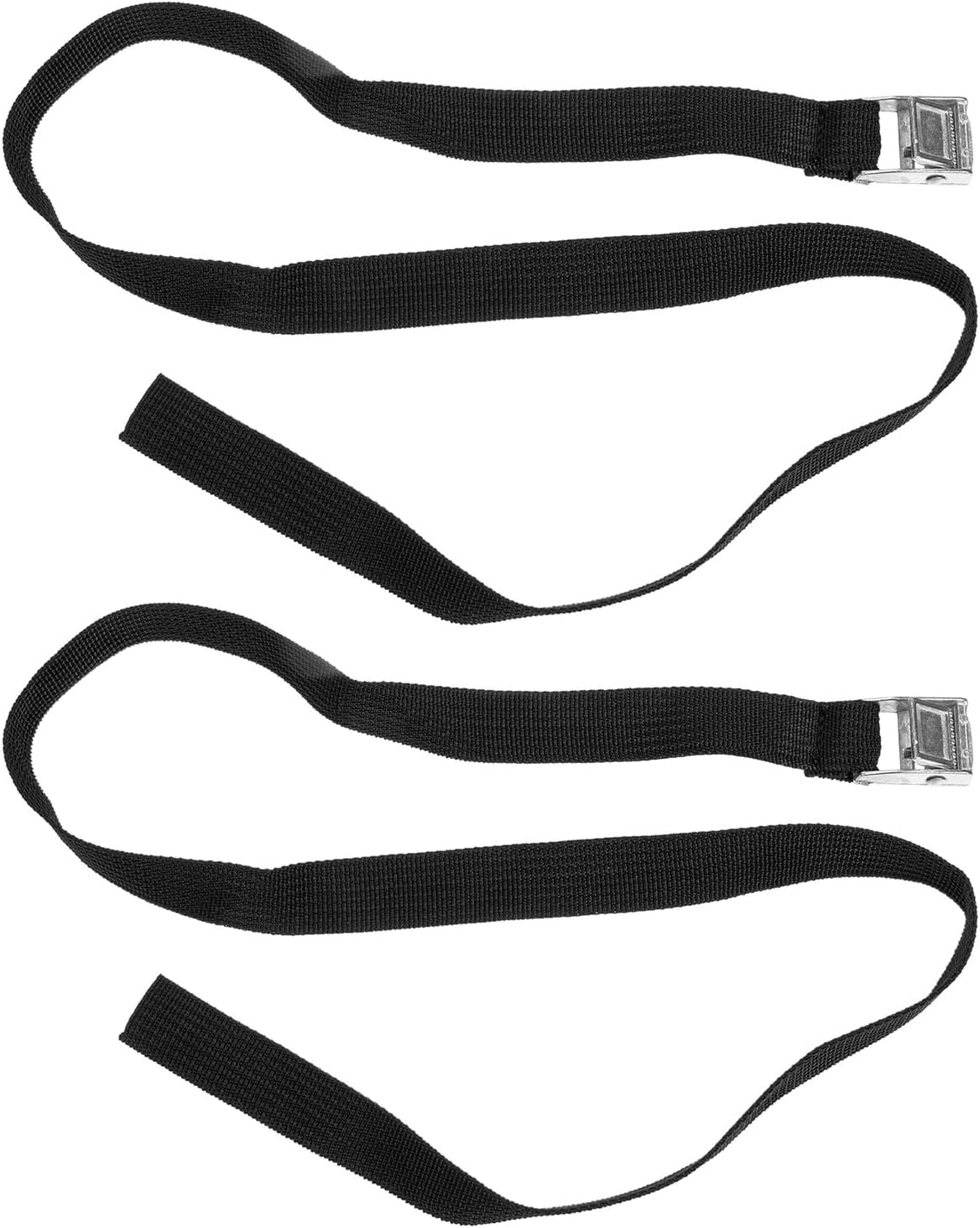 HOLIDYOYO 2Pcs Kayak Straps Tie down Straps Equipment Bundling Belt with Metal Buckles for Surfboard Fixing and Travel Luggage Securing Outdoor Gear image number 5