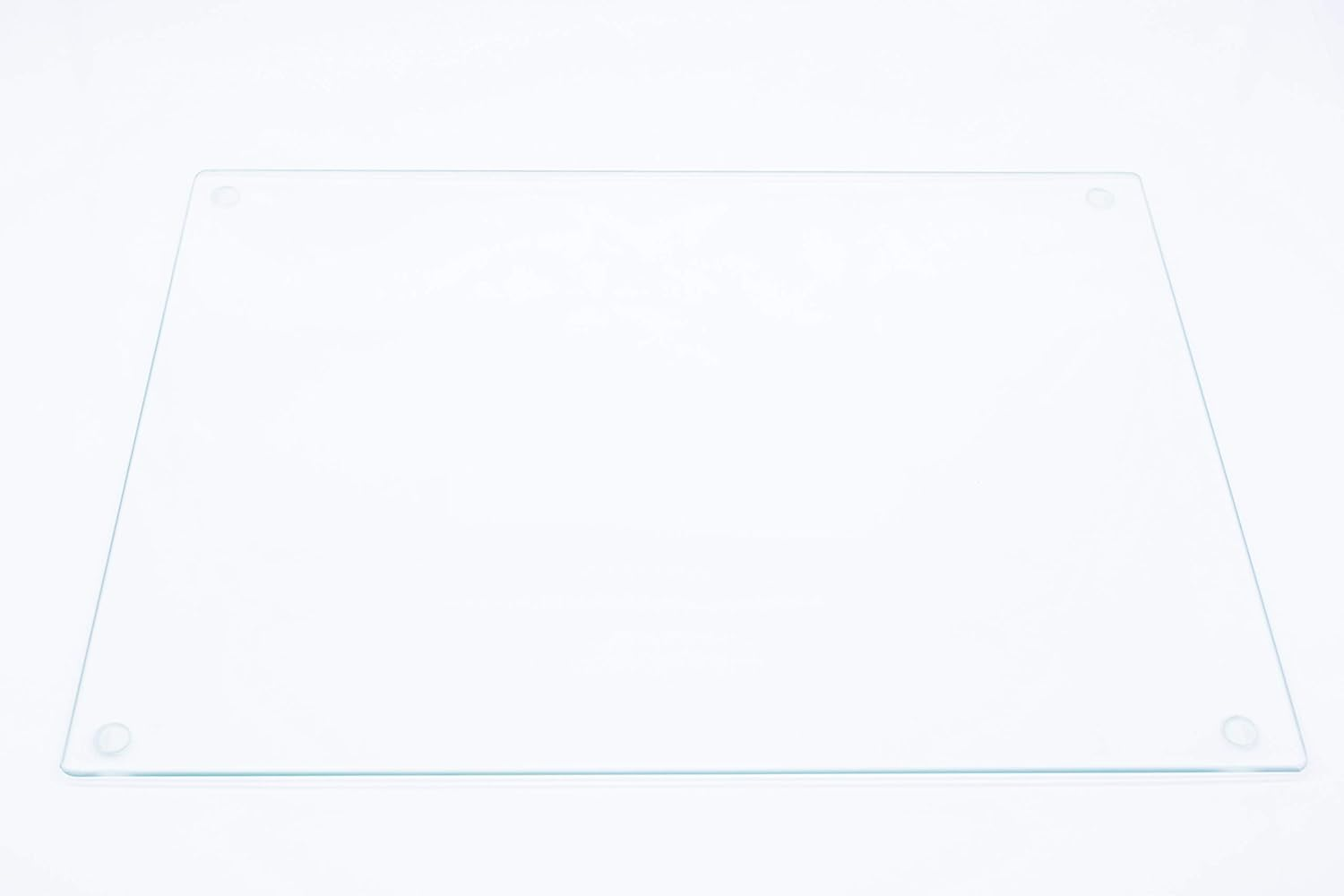 Tempered Glass Cutting Board, Extremely Durable, Long-Standing, Clear Glass, Scratch Resistant, Heat Resistant, Shatterproof, Extra Large 12X16 image number 2