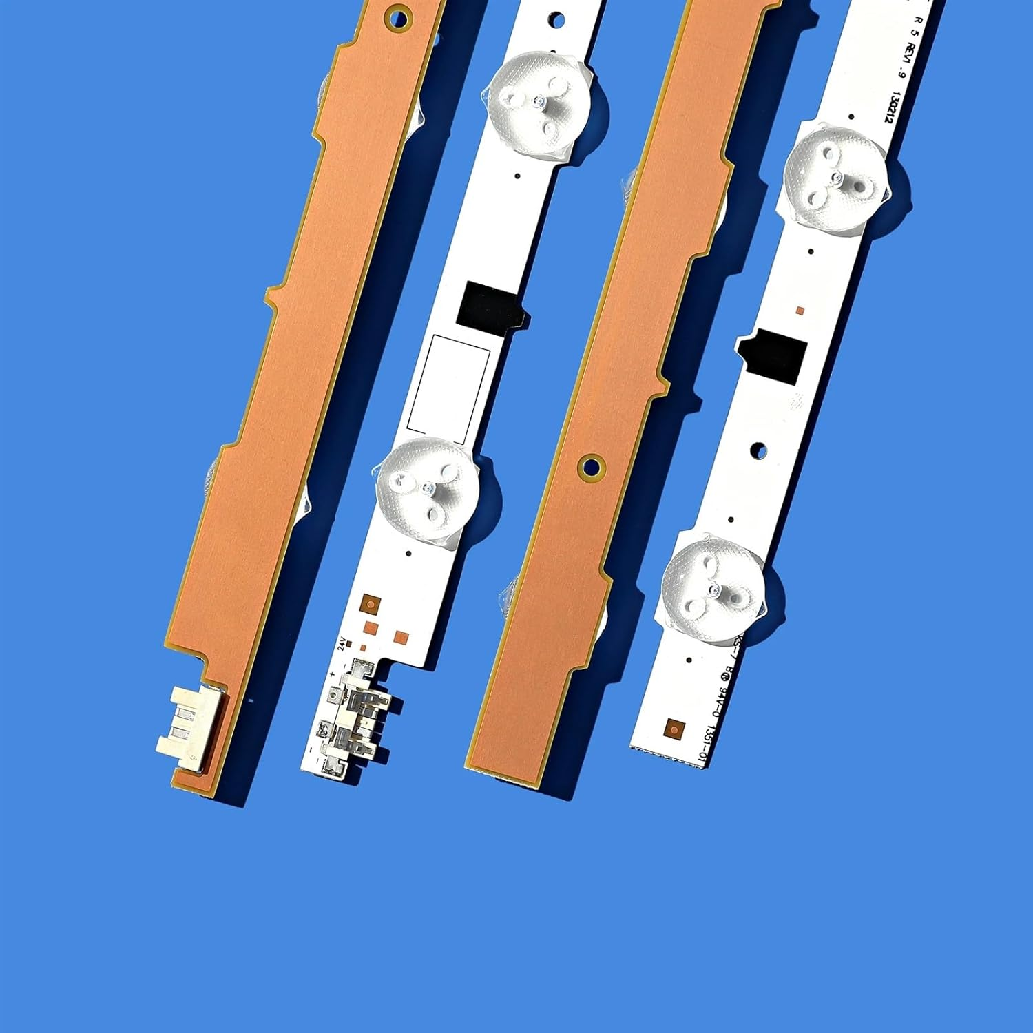 ALMVIS 14Pcs LED Backlight Strip Fit for Samsung UE39F5000AK UE39F5000AW UE39F5300 UE395500AK UE39F5030AK BN96-25302A 25303A 27896A 27897A LED TV Light image number 5