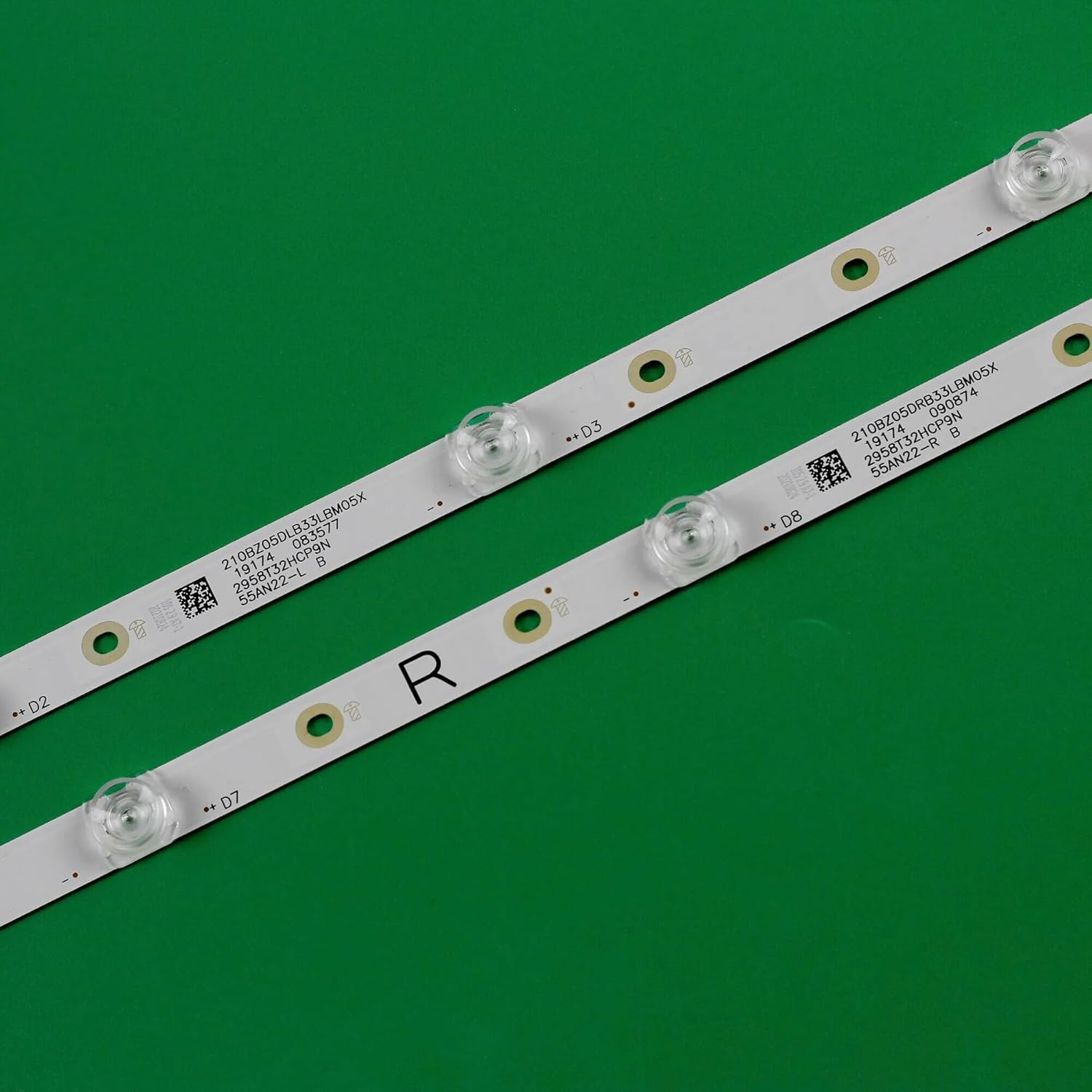 LED Strip 10 Lamp Fit for P Hilips 55" TV LB-GM3030-GJ0D22555X10AN22-R-1-H 55PUS7304/12 55PUS6704 55PUS7394 55PUS7504 55PUS7394/12 image number 2
