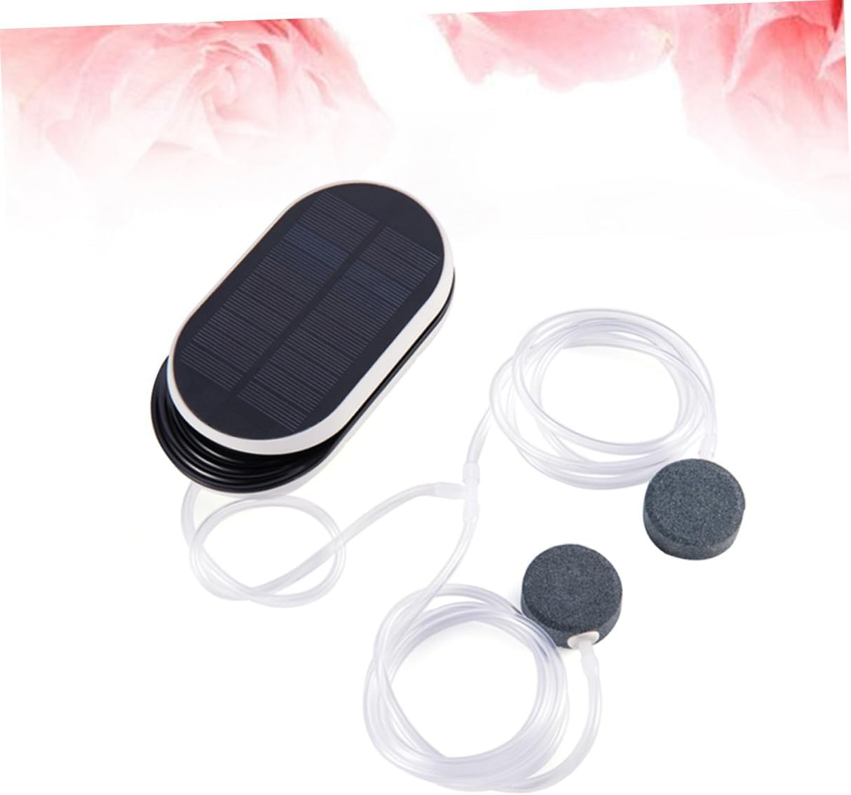 Ifundom Solar Powered Aquarium Air Pump Oxygen Aerator Portable Fish Tank Oxygen Pump Outdoor Low Noise for Small to Medium Tanks image number 6