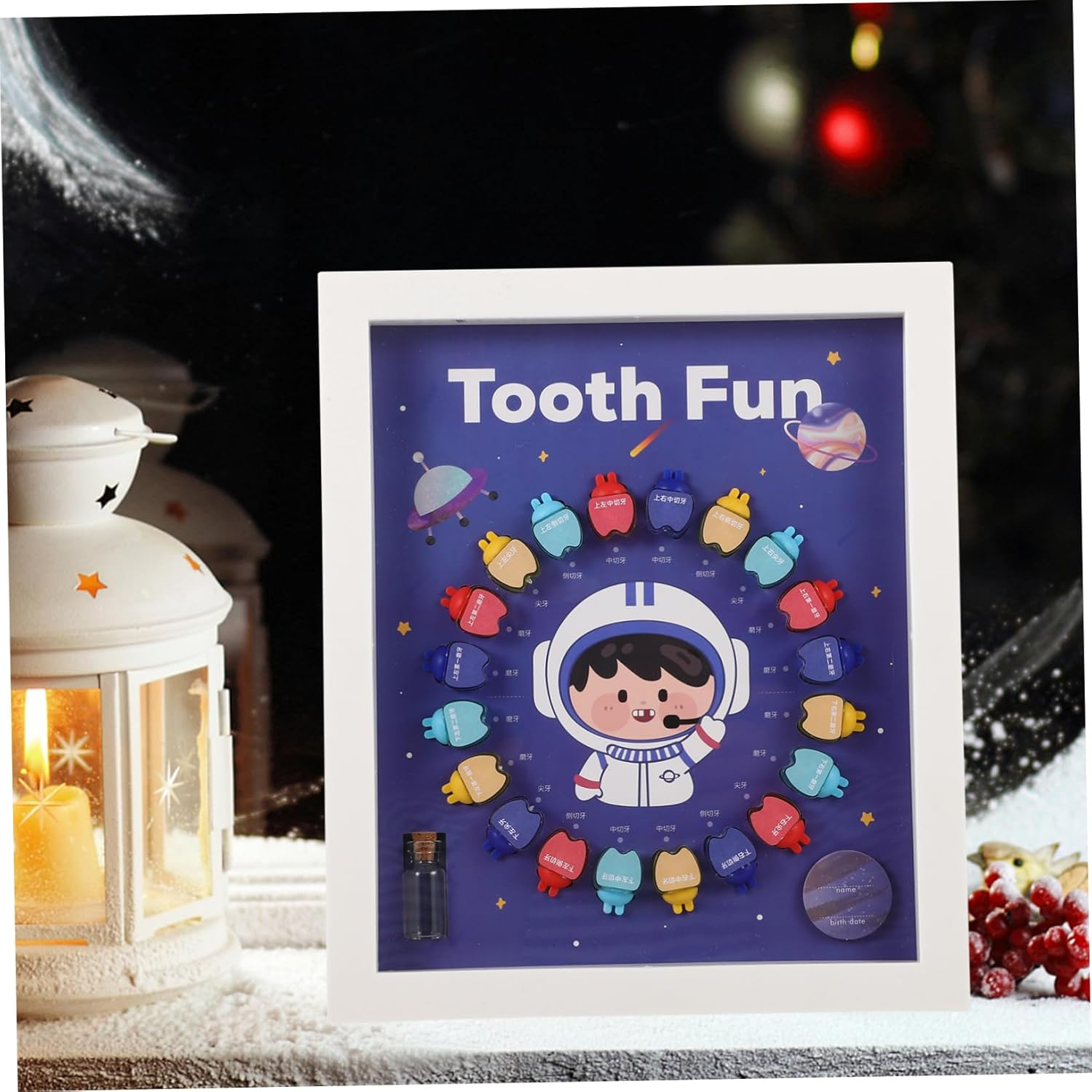 Tooth Case Boys and Girls Keepsake Box Compact Tooth Saver for Newborn for Shower image number 6