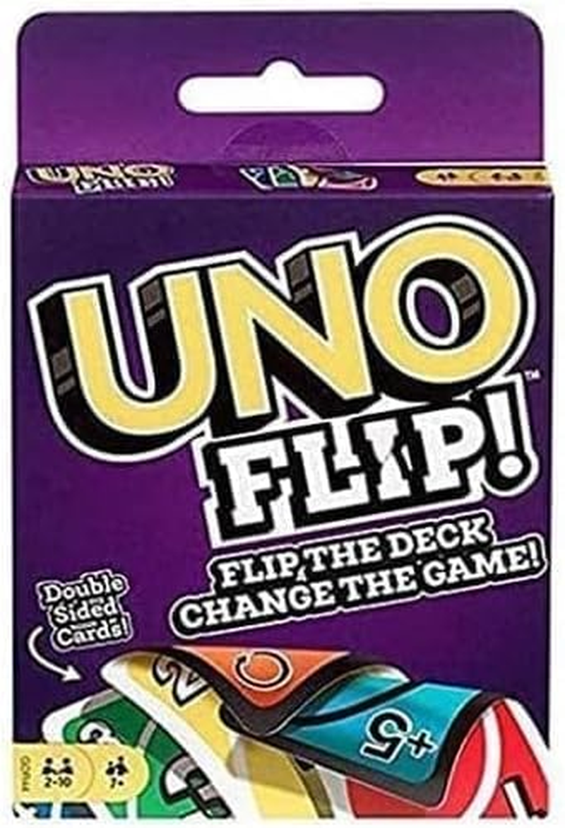 Mattel Uno No Mercy, Uno and Flip Card Game, Combo Pack of 3 image number 3
