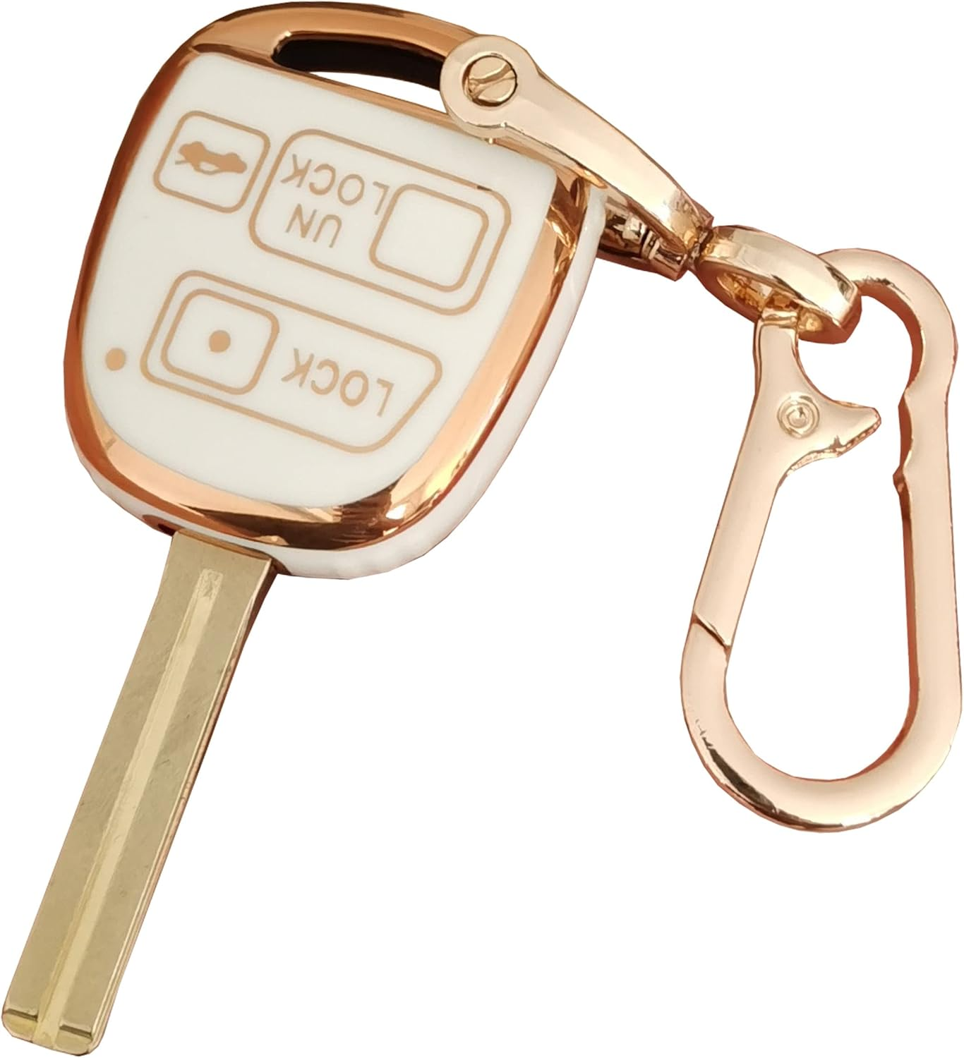 QIXIUBIA for BMW Key Fob Cover Keyless Entry Remote Control Key Case Protector with Keychain Fit for BMW 3 5 7 Series M3 M5 M6 X3 X5 Z3 Z4 Z8 LX8FZV (For BMW B, Black)