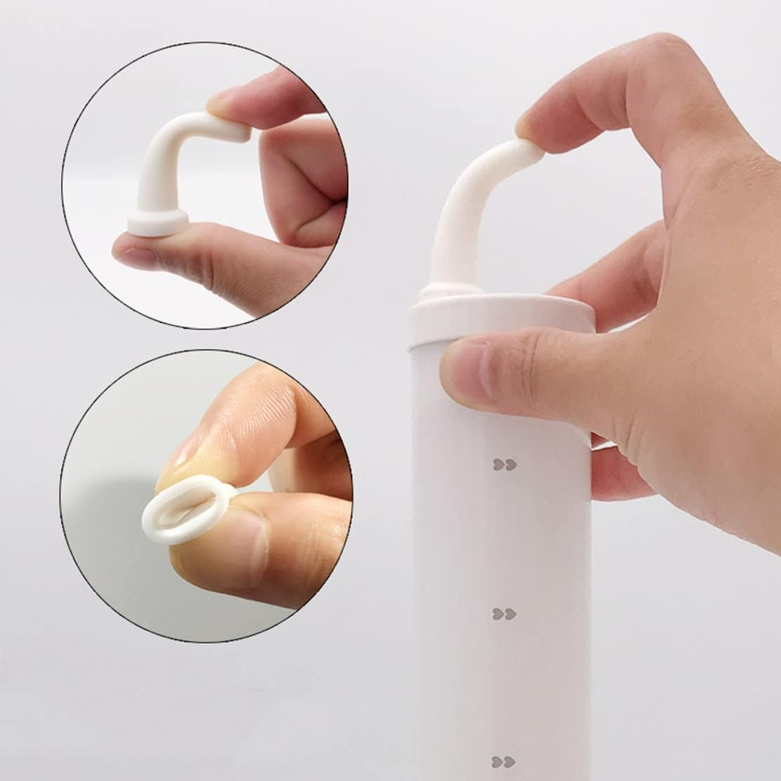 ZHER-LU 250ML Enema Cleaner Kit Syringe Efficient Safe Anal Douche Syringe Cleaner Enemator for Man Woman