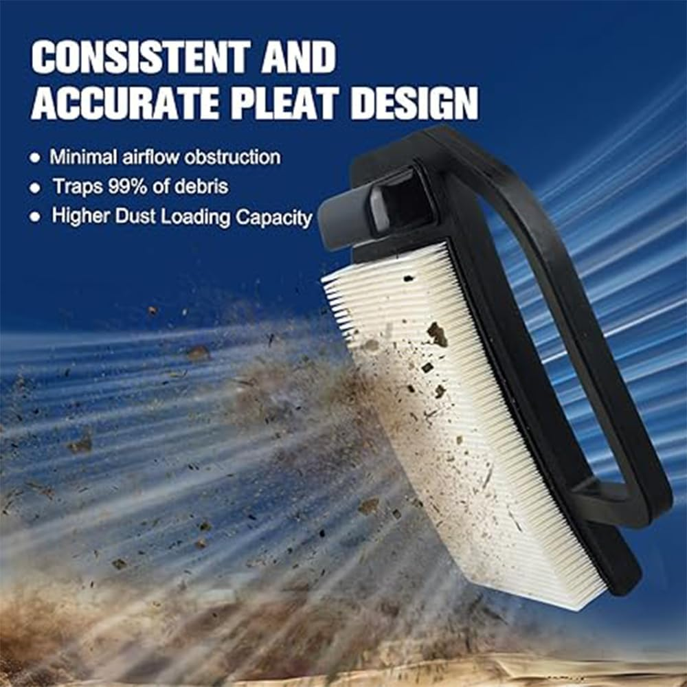 20 083 02 Air Filter and 20 083 03-S Pre-Filter,For Kohler Courage 15 HP - 22 HP SV470 - SV620 Engines Cub Cadeet LTX1040 LTX1045 YTH21K46 YTH20K46 Mower Replace KH-20-883-06-S1 KH-20-883-02-S1 image number 3