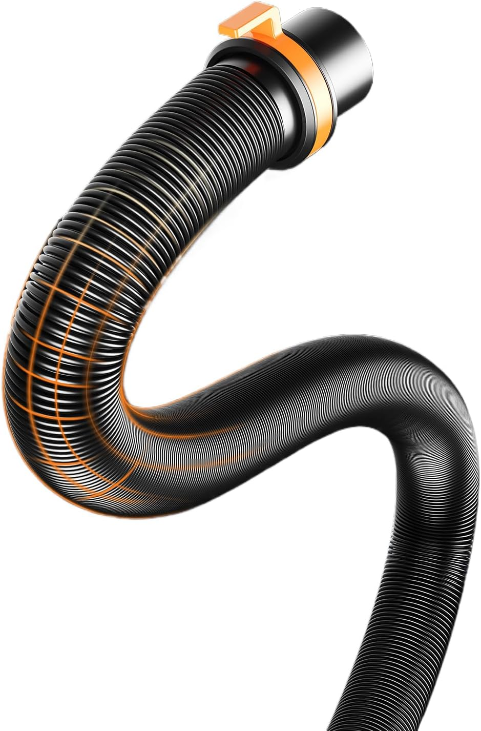 Potable Water Hose - Caravan Waste Pipe | Heavy-Duty Foldable Waste Water Hose for Lawn, RV, Outdoors, Travel, Marine, Camping image number 2