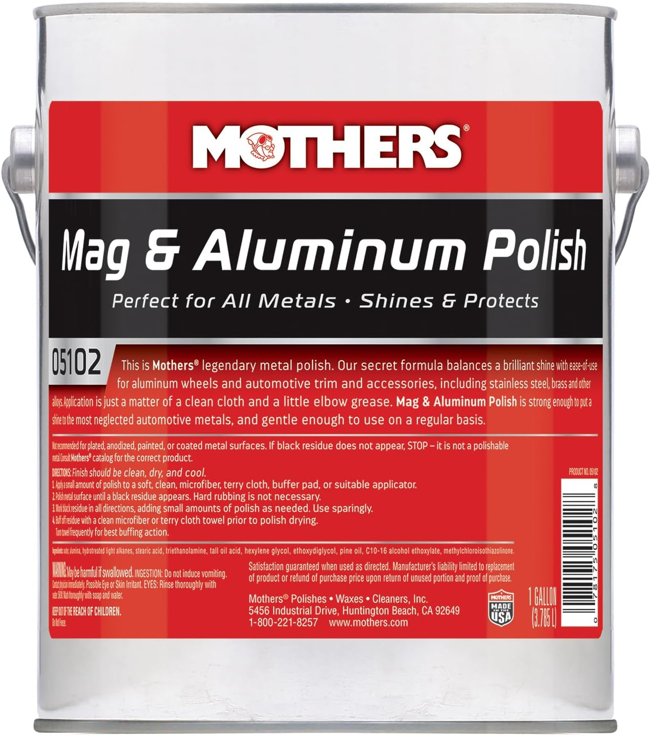 Mothers Mag & Aluminum Polish - 283G image number 1
