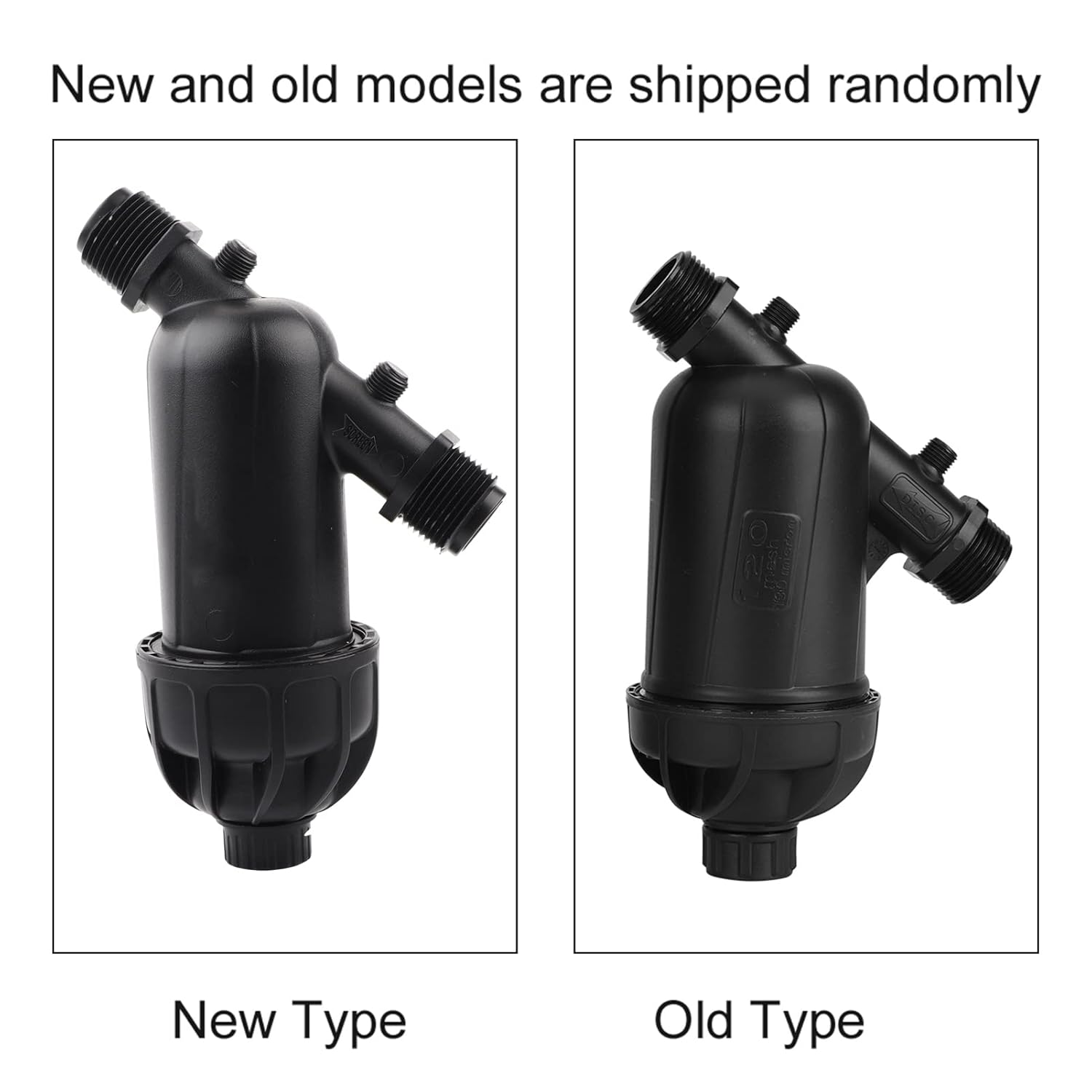 Disk Filter 120 Mesh 130 Micron Filtration Stage Disc Filter for Garden Irrigation, Domestic Water Filtration, 23X16.5X9.4Cm image number 2