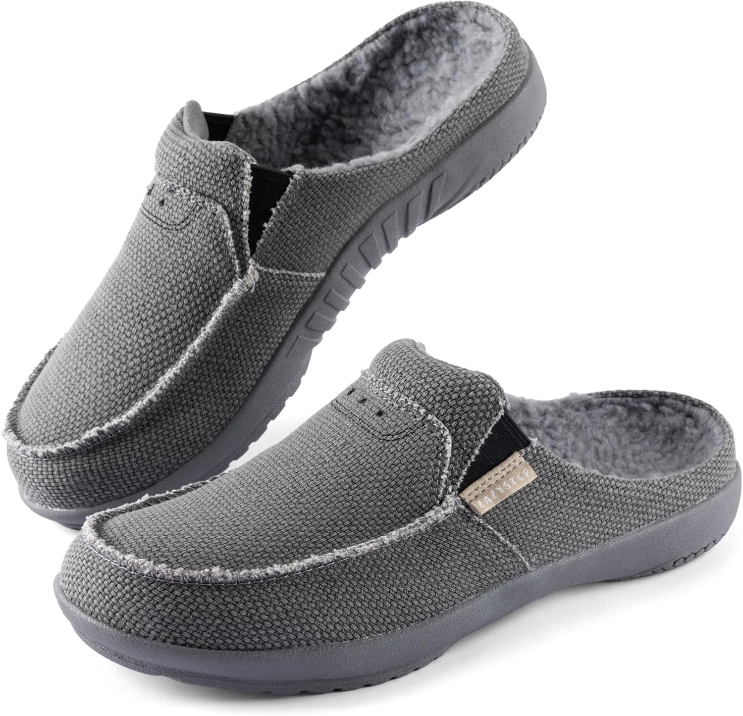 Lazystep Men'S Trevor Orthopedic Slide Slipper with Arch Support