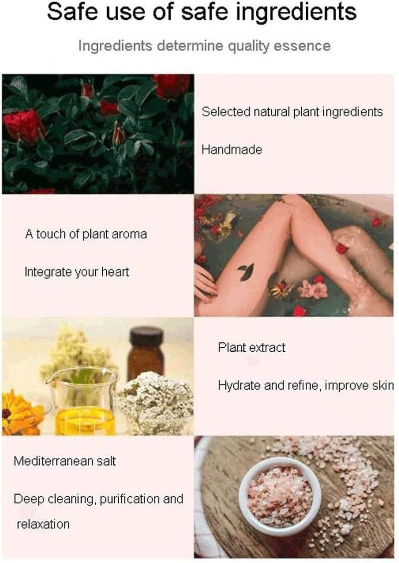 Bath Ball Bath Bombs Gift Set 12 Nourishing Bath Bombs Perfect for Bubble or Spa Bath Natural Floral Fragrance，Skin Rejuvenation, Soothing, Moisturizing XIAOYU image number 2