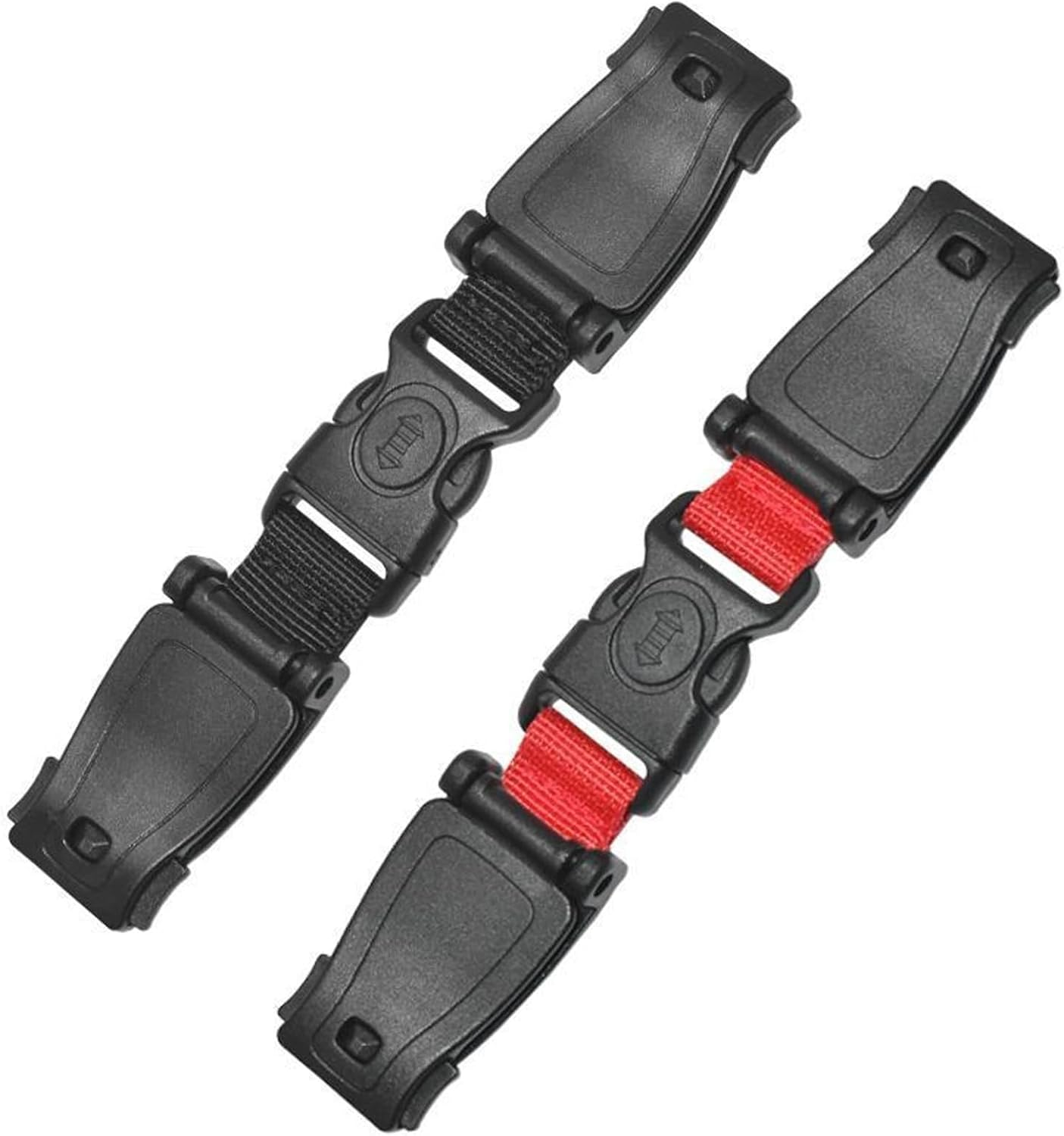 2 PCS Car Safety Seat Strap Clip, Car Seat Chest Clip Buckle, Compatible with Seat, Stroller, High Chair image number 4