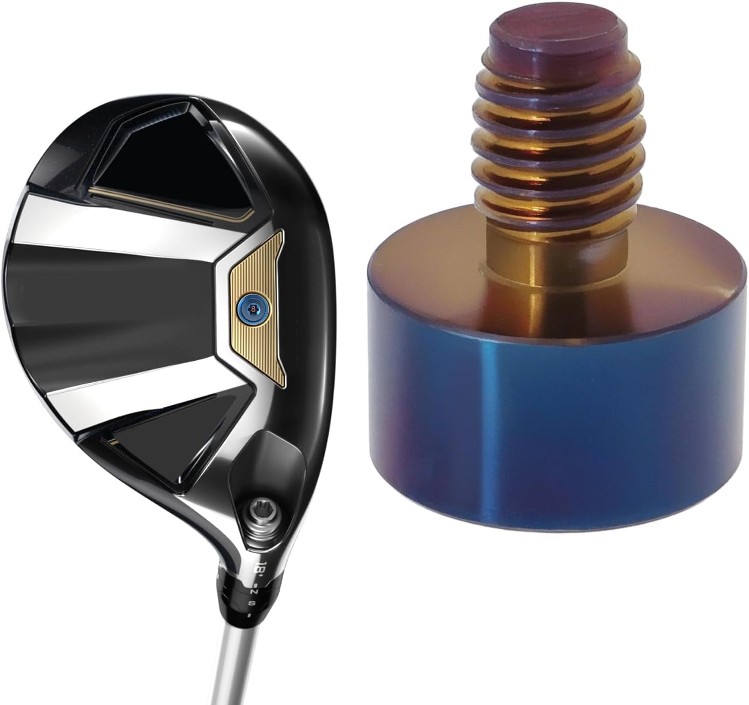 LT Easiyl 1Pc Golf Weight Screw Golf Driver Weigth Golf Weight Compatible with Callaway Paradym Ai Smoke Max Triple Diamond Driver Blue