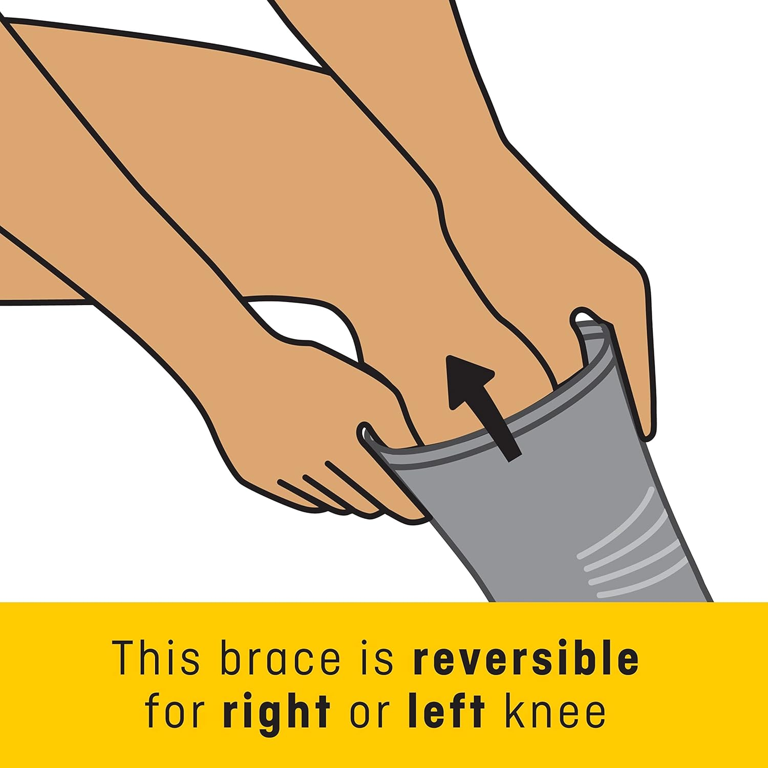 Futuro Comfort Lift Knee Support Large - Small image number 5