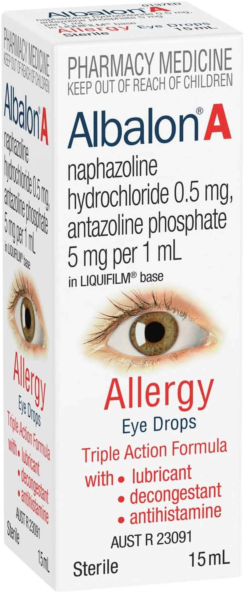 Albalon a Allergy Eye Drops 15Ml image number 4