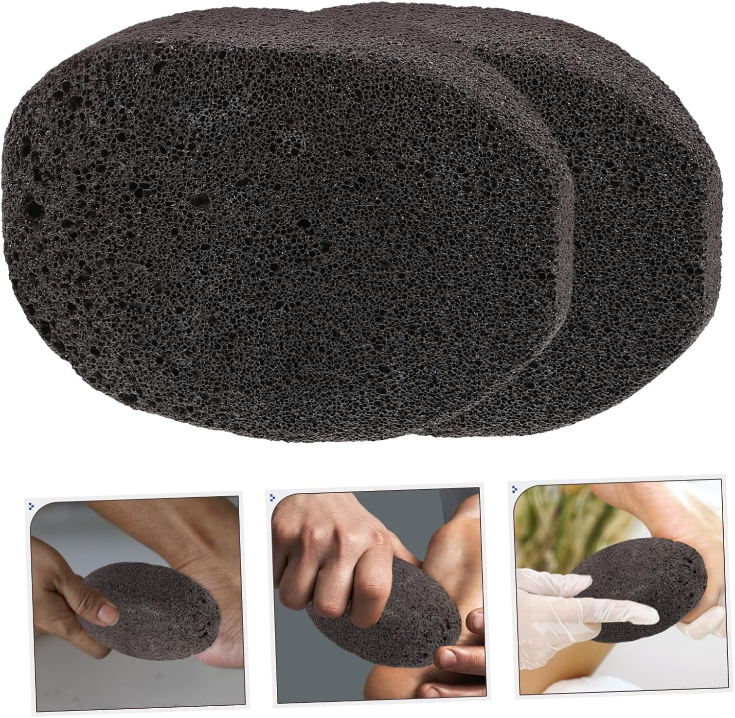 IWOWHERO Foot Tool Portable Exfoliating Stone for Dead Skin Removal Random Color image number 4