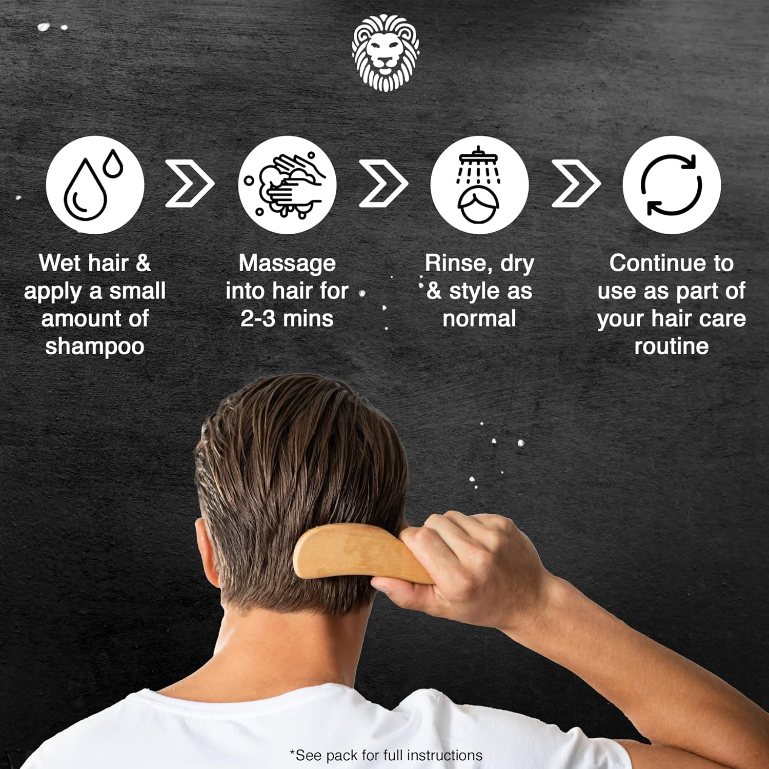 Mane Thickening Biotin Shampoo for Hair Growth Men & Women, Support Fine & Thinning Hair, Reduce Loss & Encourage Thicker, Fuller Growth (100Ml) image number 1