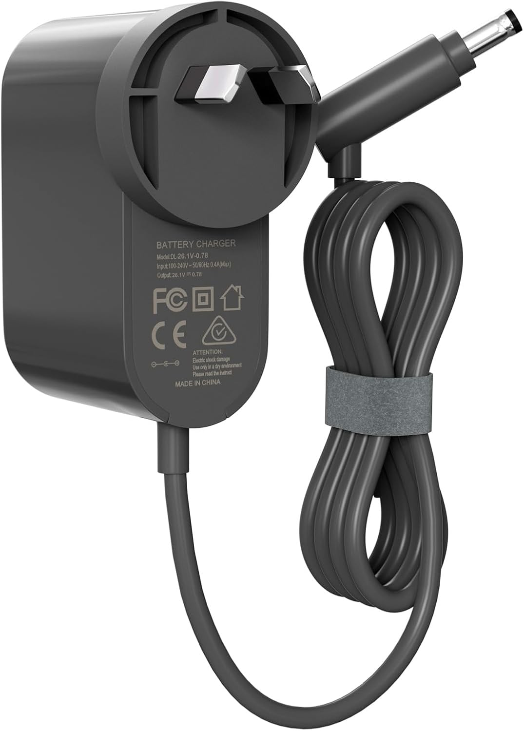 26.1V Battery Charger for Dyson V8 V7 V6 SV03 SV04 SV06 SV07 SV09 DC59 DC58 DC62 Cordless Vacuum Cleaner, Absolute Animal Motorhead 967813-02 205720-02 209468-01 209568-01 AC Adapter Cleaner Power image number 5