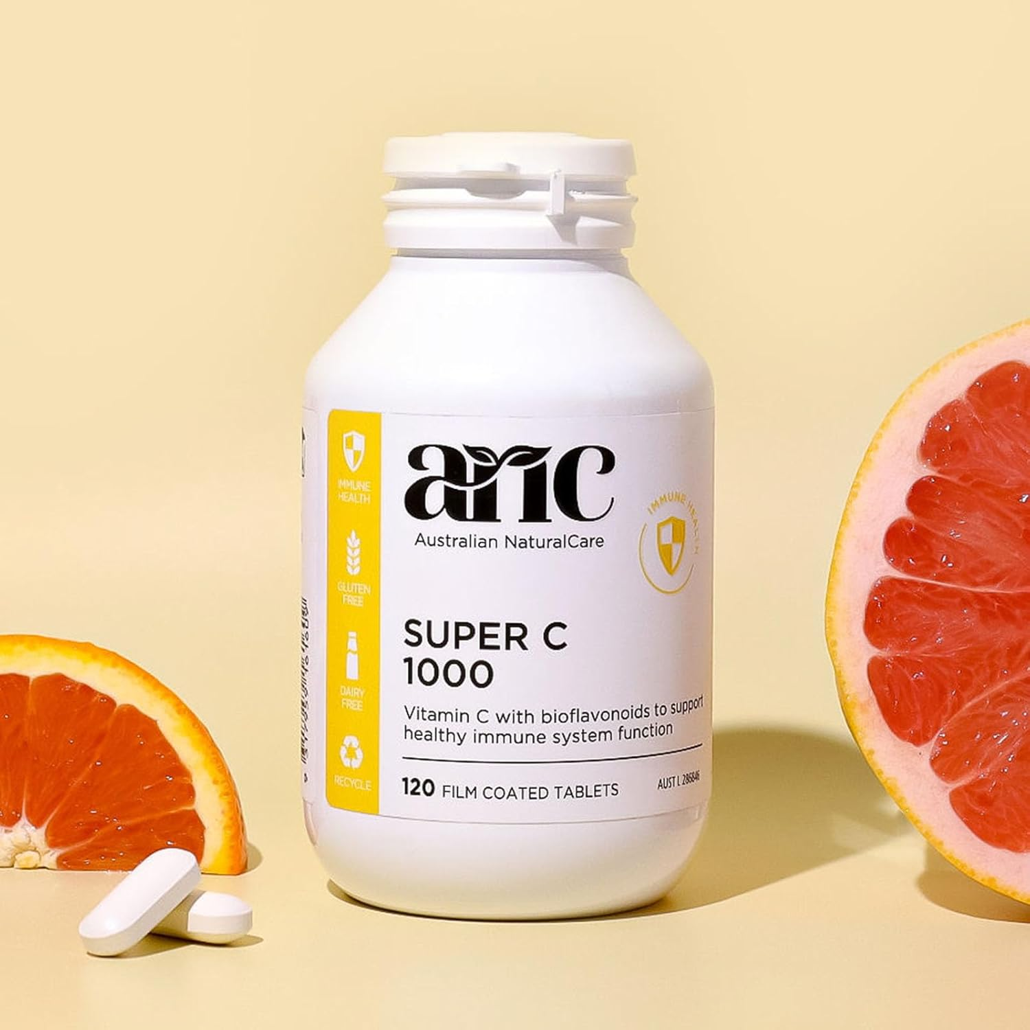 Australian Naturalcare - Super C 1000 120 Tabs image number 2