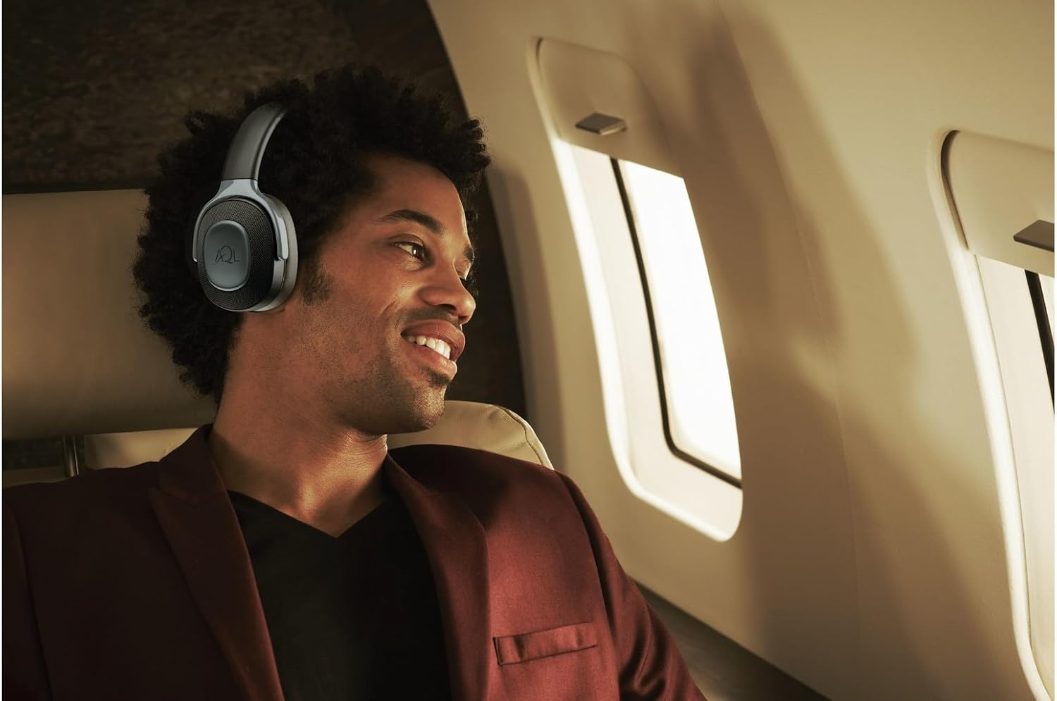 AQL Arkos | Universal Bluetooth Headphones with Ultra Light Folding Pavilions - Built-In Microphone - 300Mah Battery Charging Time 2 Hours - Playtime 25 Hours Approx. - Range 10 Mt - Blue image number 1