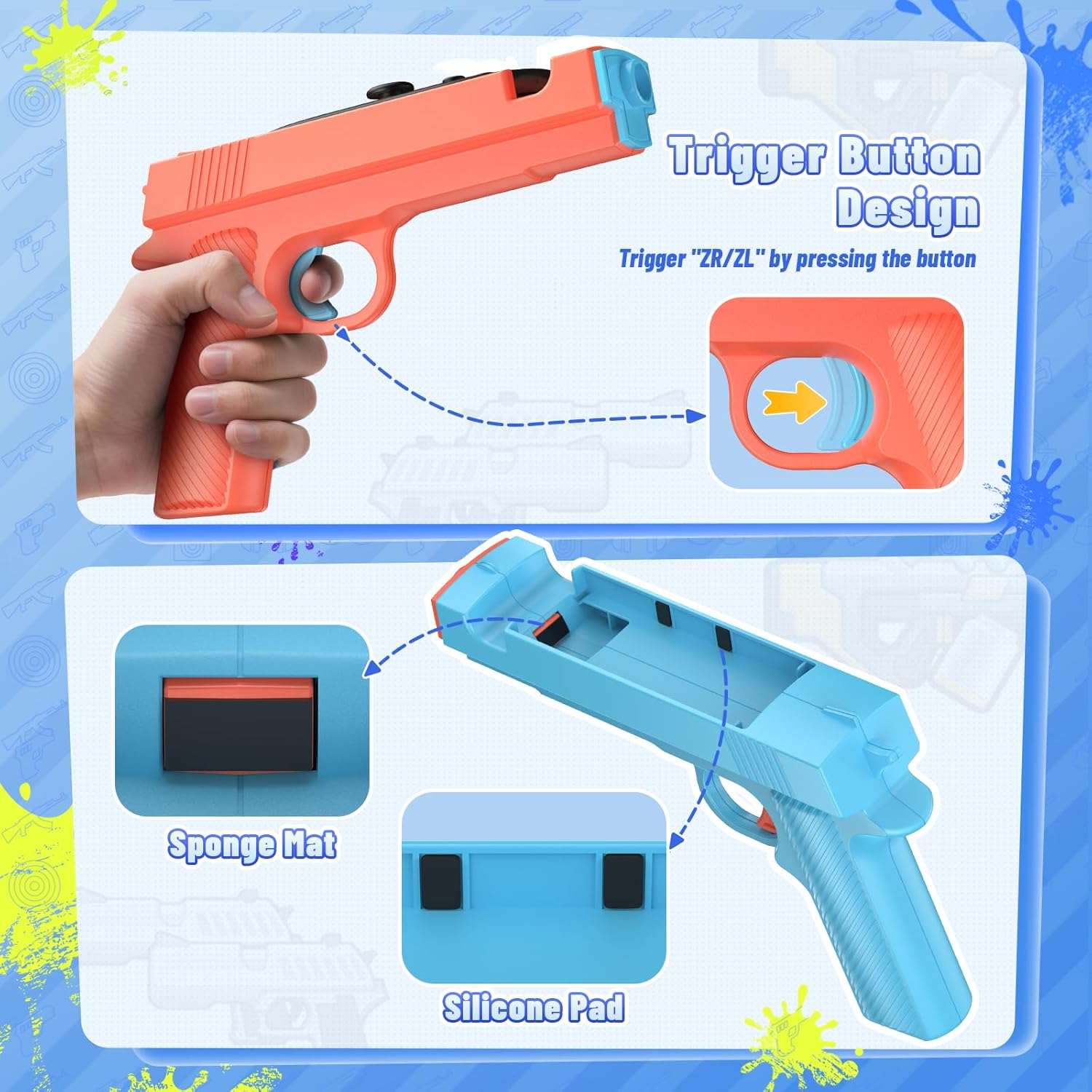 FASTSNAIL Pistol Grips for Switch2 image number 5